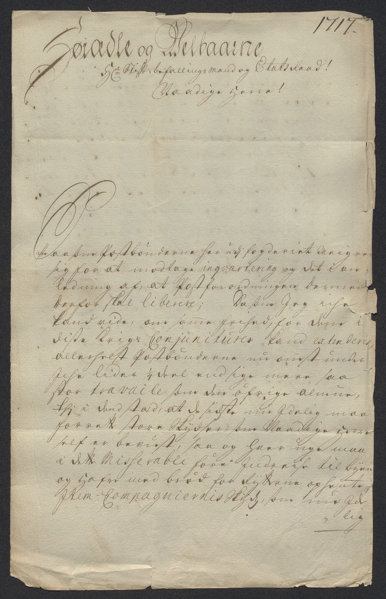 Kristiania stiftamt, AV/SAO-A-10386/E/Ed/Ede/L0006: Fogder, 1717, p. 260