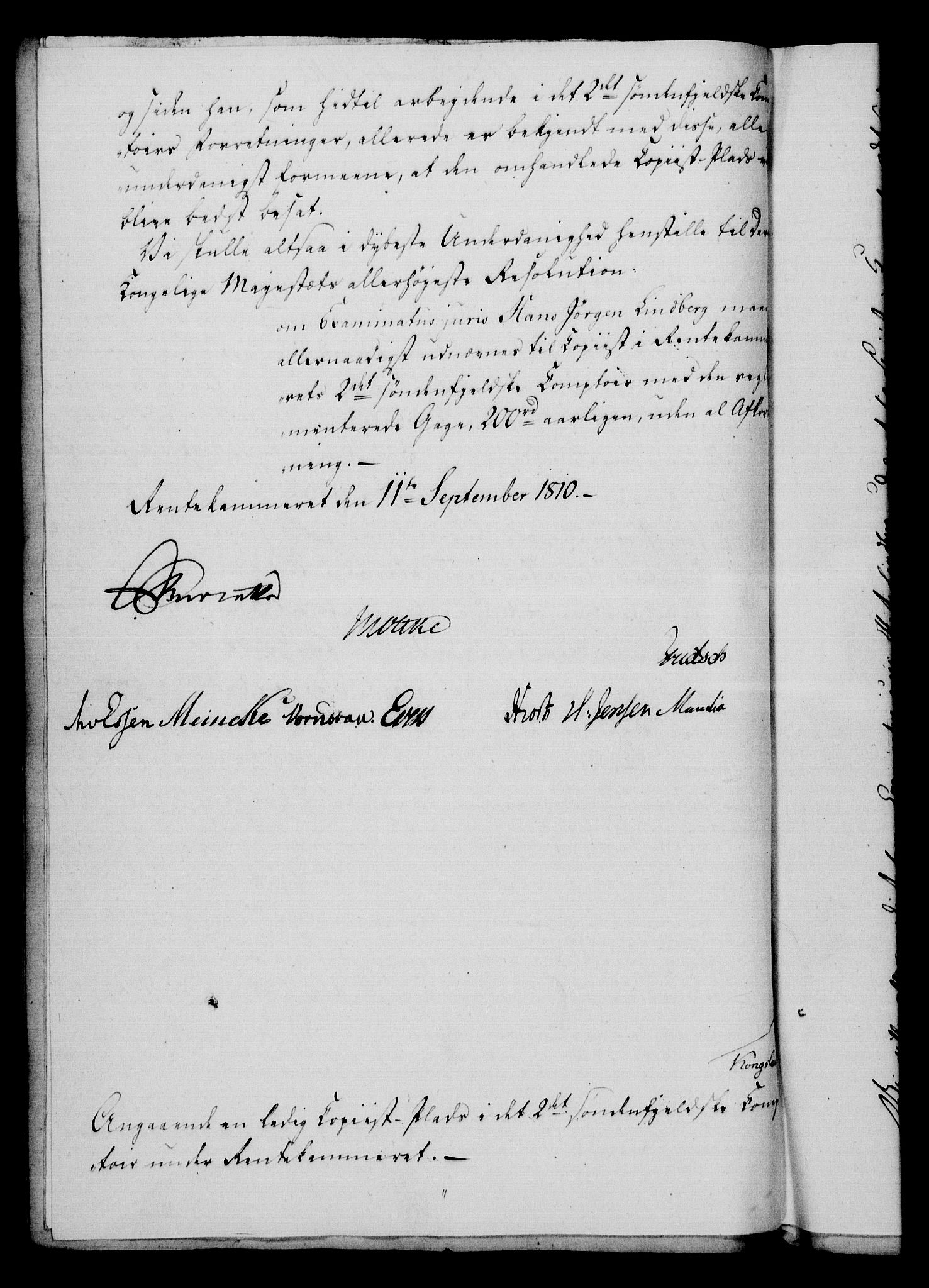Rentekammeret, Kammerkanselliet, RA/EA-3111/G/Gf/Gfa/L0092: Norsk relasjons- og resolusjonsprotokoll (merket RK 52.92), 1810, p. 490