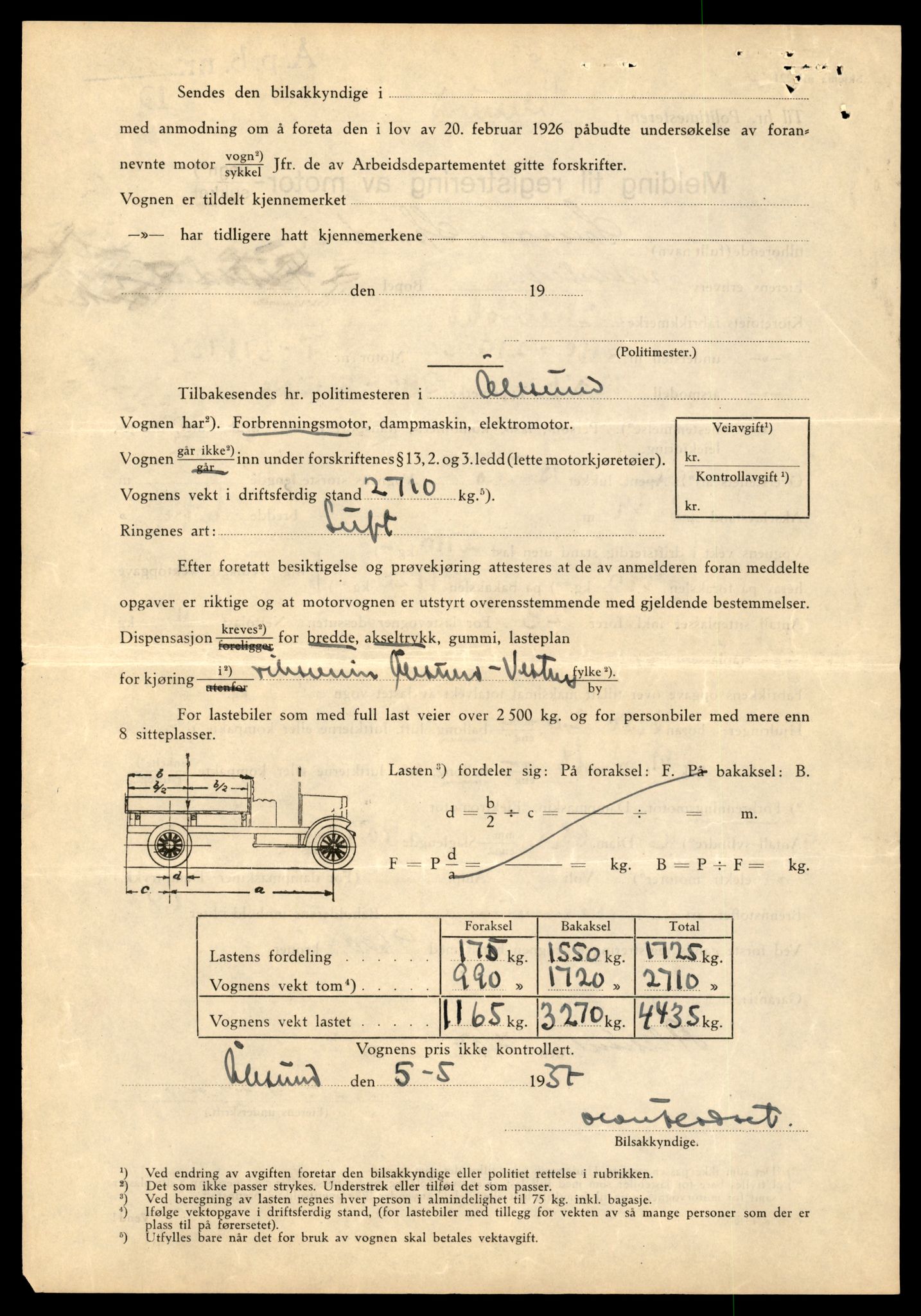 Møre og Romsdal vegkontor - Ålesund trafikkstasjon, AV/SAT-A-4099/F/Fe/L0011: Registreringskort for kjøretøy T 1170 - T 1289, 1927-1998, p. 1000