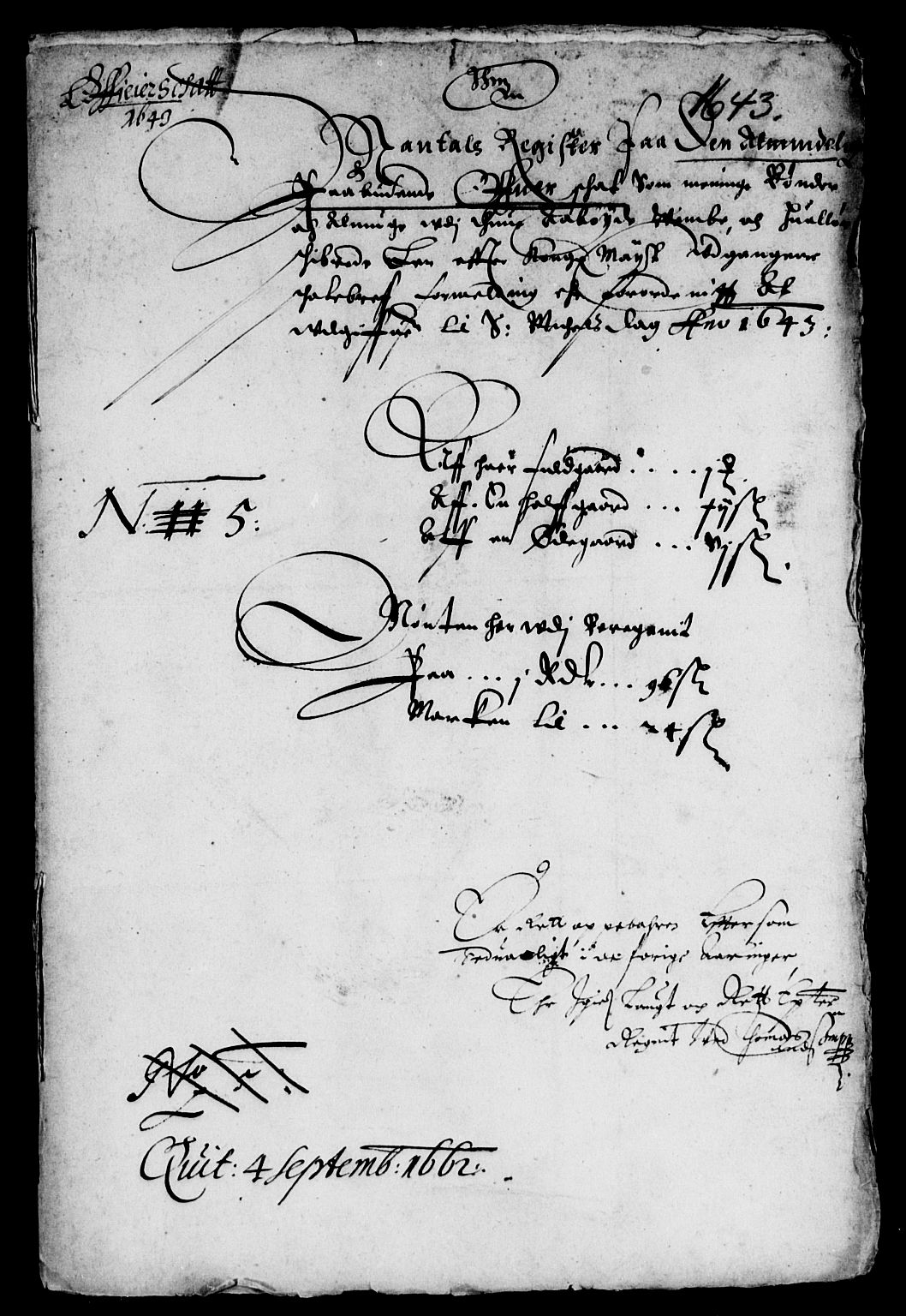 Rentekammeret inntil 1814, Reviderte regnskaper, Lensregnskaper, AV/RA-EA-5023/R/Rb/Rbc/L0005: Tune, Åbygge og Veme len, 1642-1644