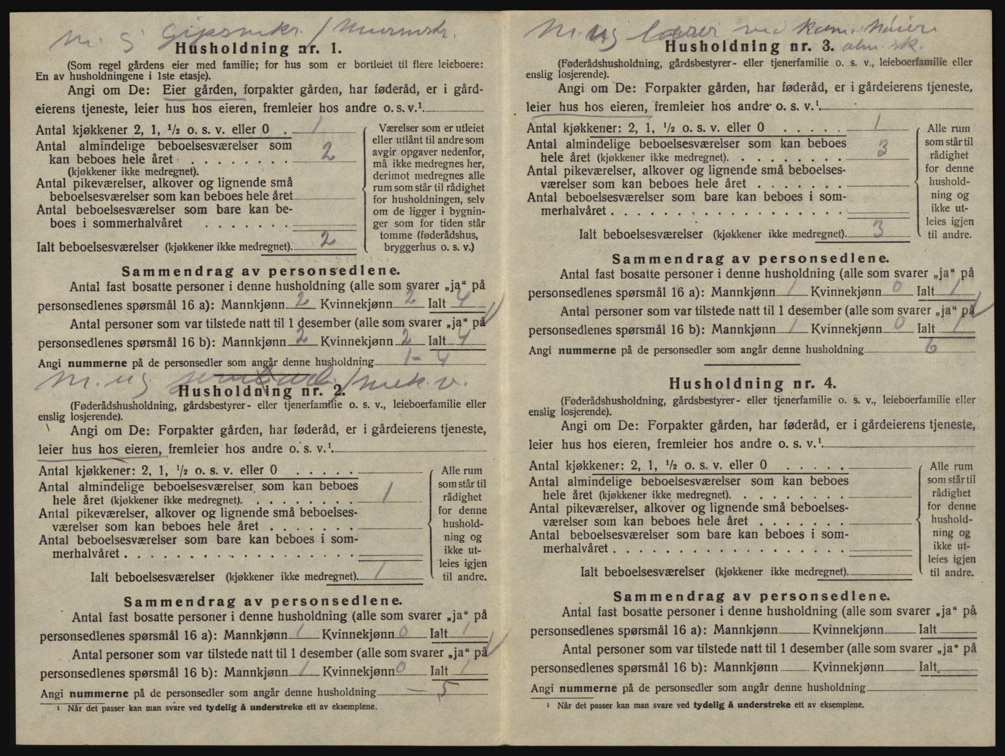 SAO, 1920 census for Glemmen, 1920, p. 772