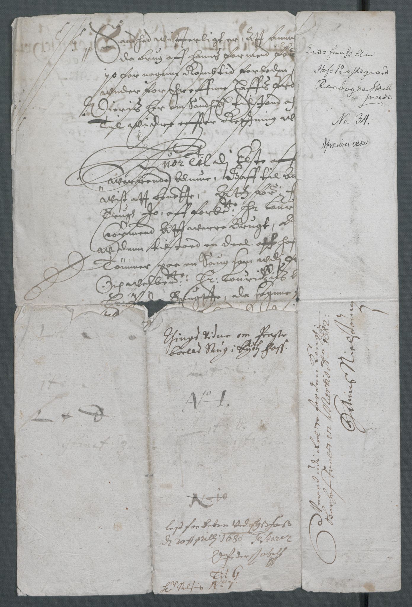 Riksarkivets diplomsamling, AV/RA-EA-5965/F02/L0165: Dokumenter, 1652-1653, p. 241