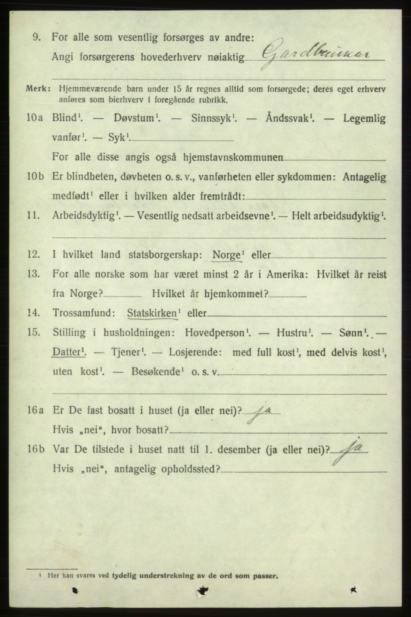 SAB, 1920 census for Skånevik, 1920, p. 4832