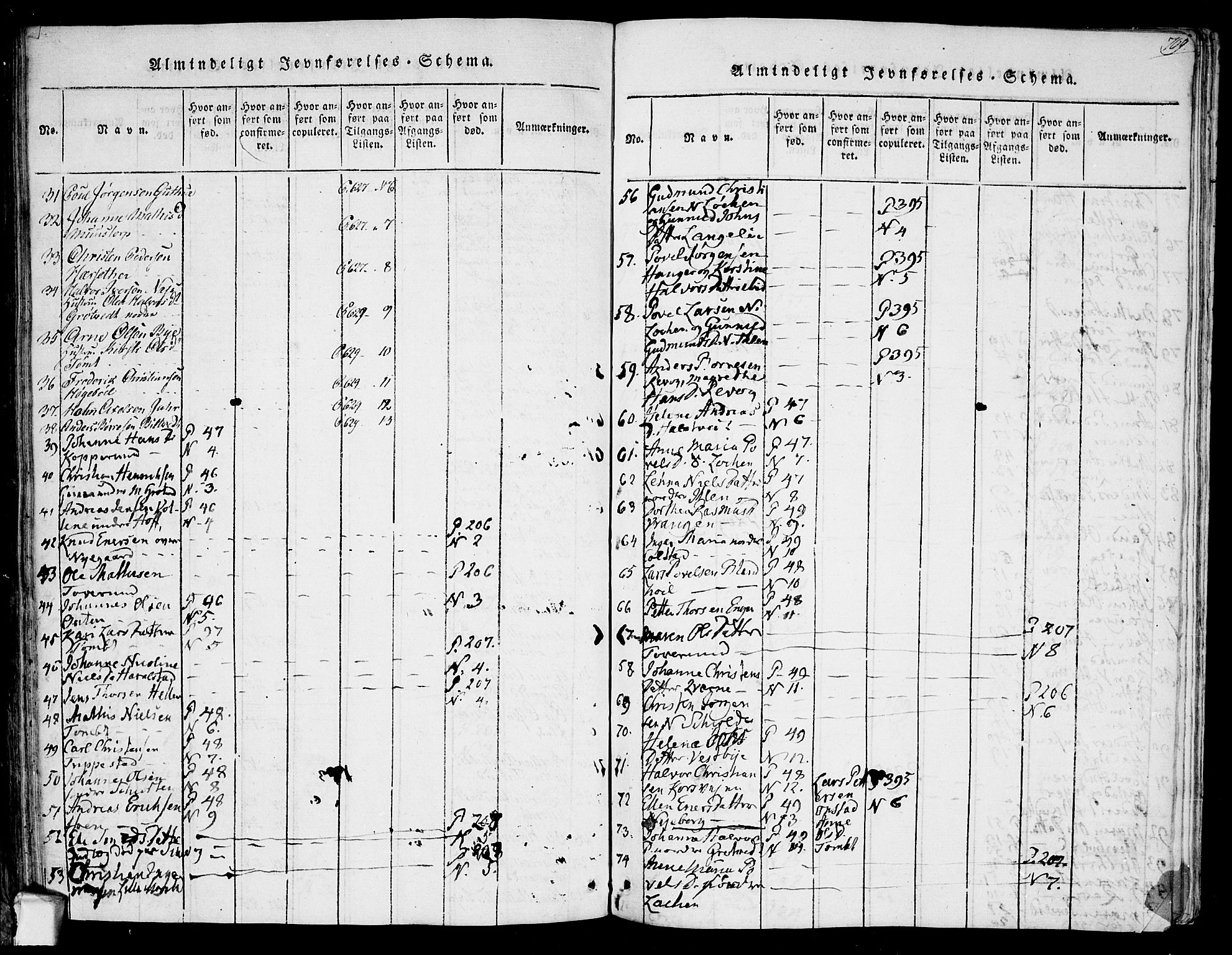 Askim prestekontor Kirkebøker, AV/SAO-A-10900/F/Fa/L0004: Parish register (official) no. 4, 1817-1846, p. 708-709