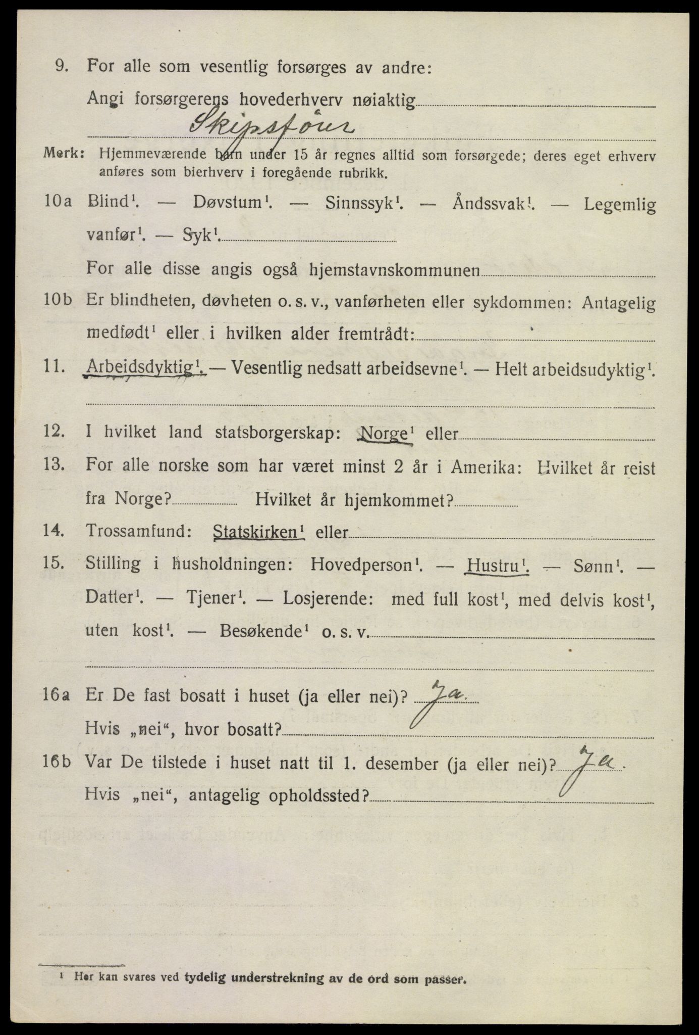 SAKO, 1920 census for Nøtterøy, 1920, p. 10388