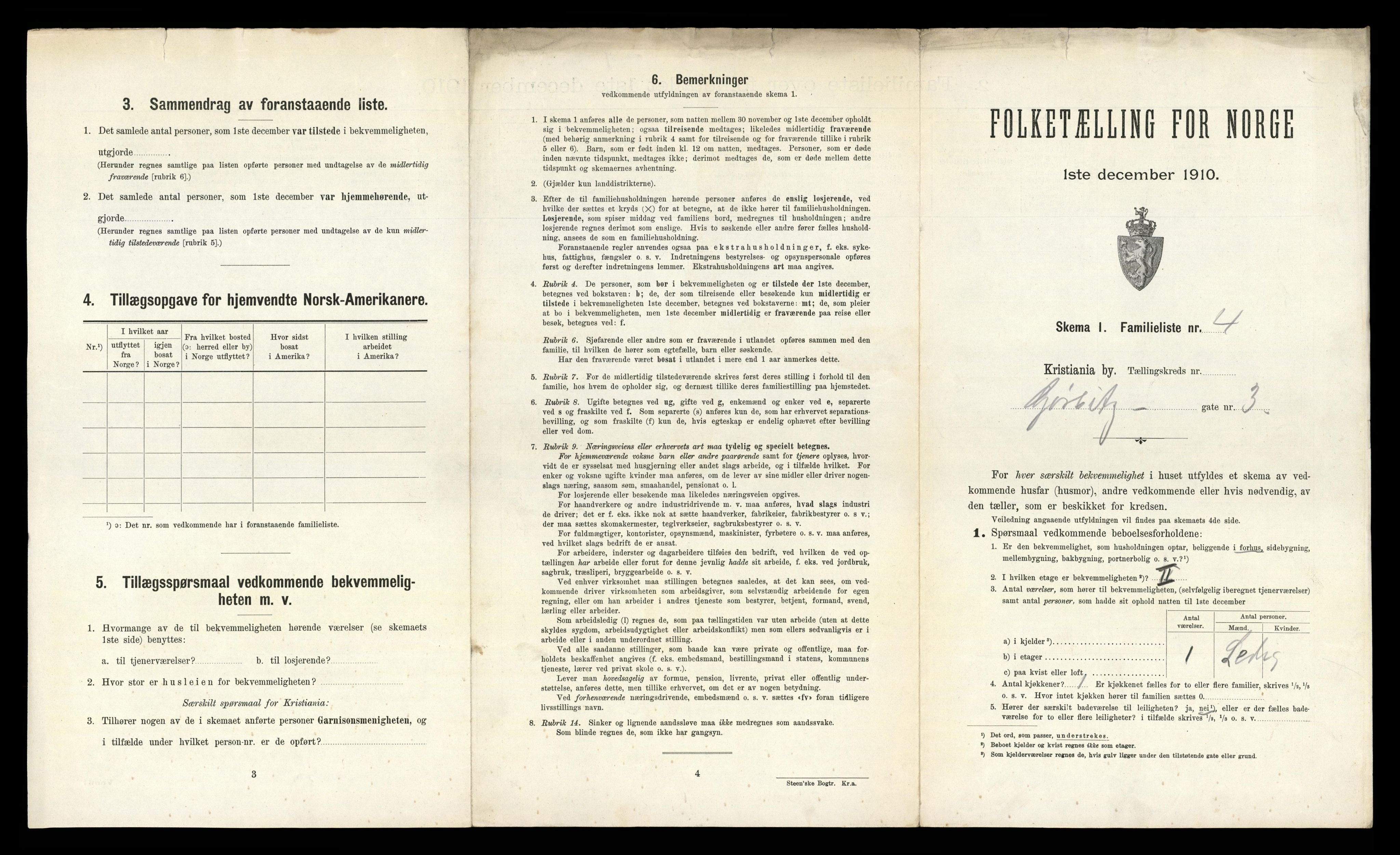 RA, 1910 census for Kristiania, 1910, p. 31929