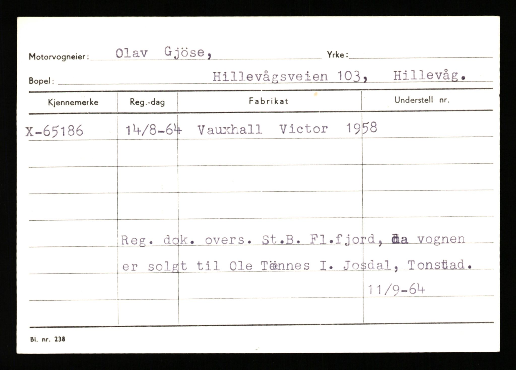 Stavanger trafikkstasjon, AV/SAST-A-101942/0/G/L0007: Registreringsnummer: 49019 - 67460, 1930-1971, p. 2949