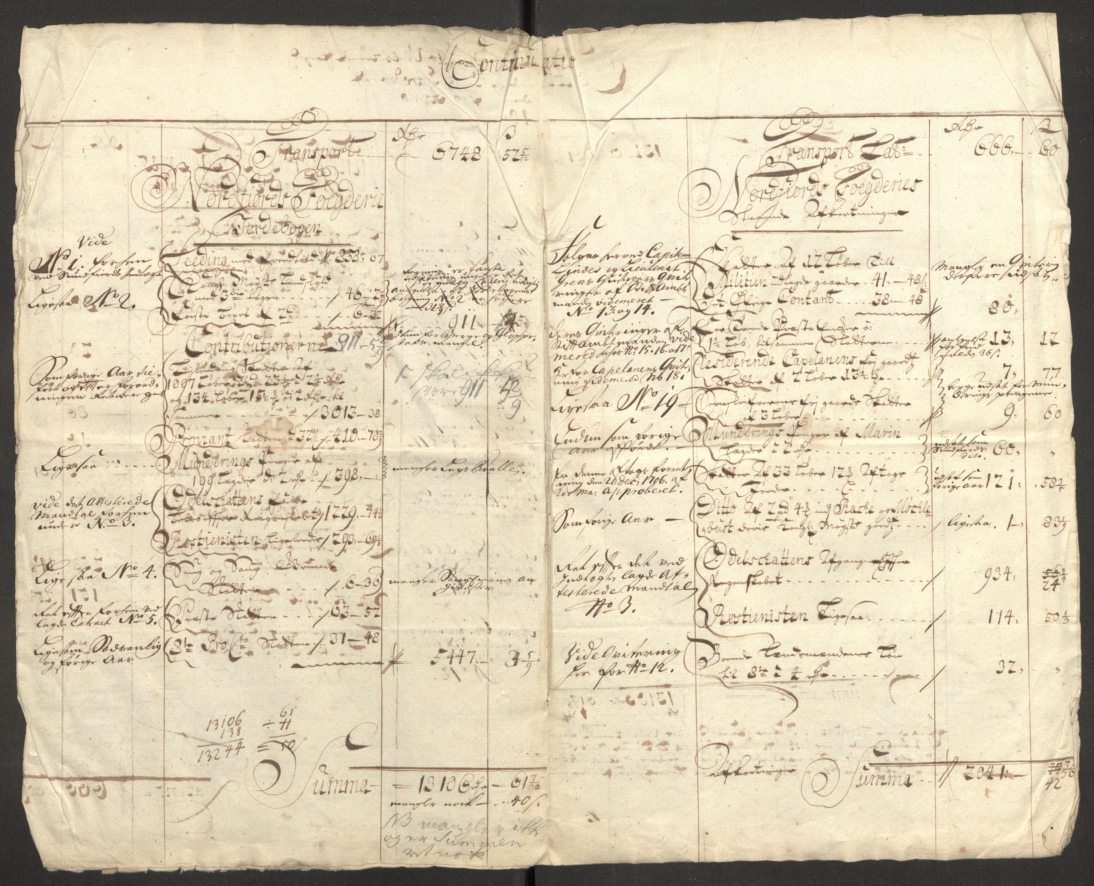 Rentekammeret inntil 1814, Reviderte regnskaper, Fogderegnskap, RA/EA-4092/R53/L3433: Fogderegnskap Sunn- og Nordfjord, 1710-1711, p. 17
