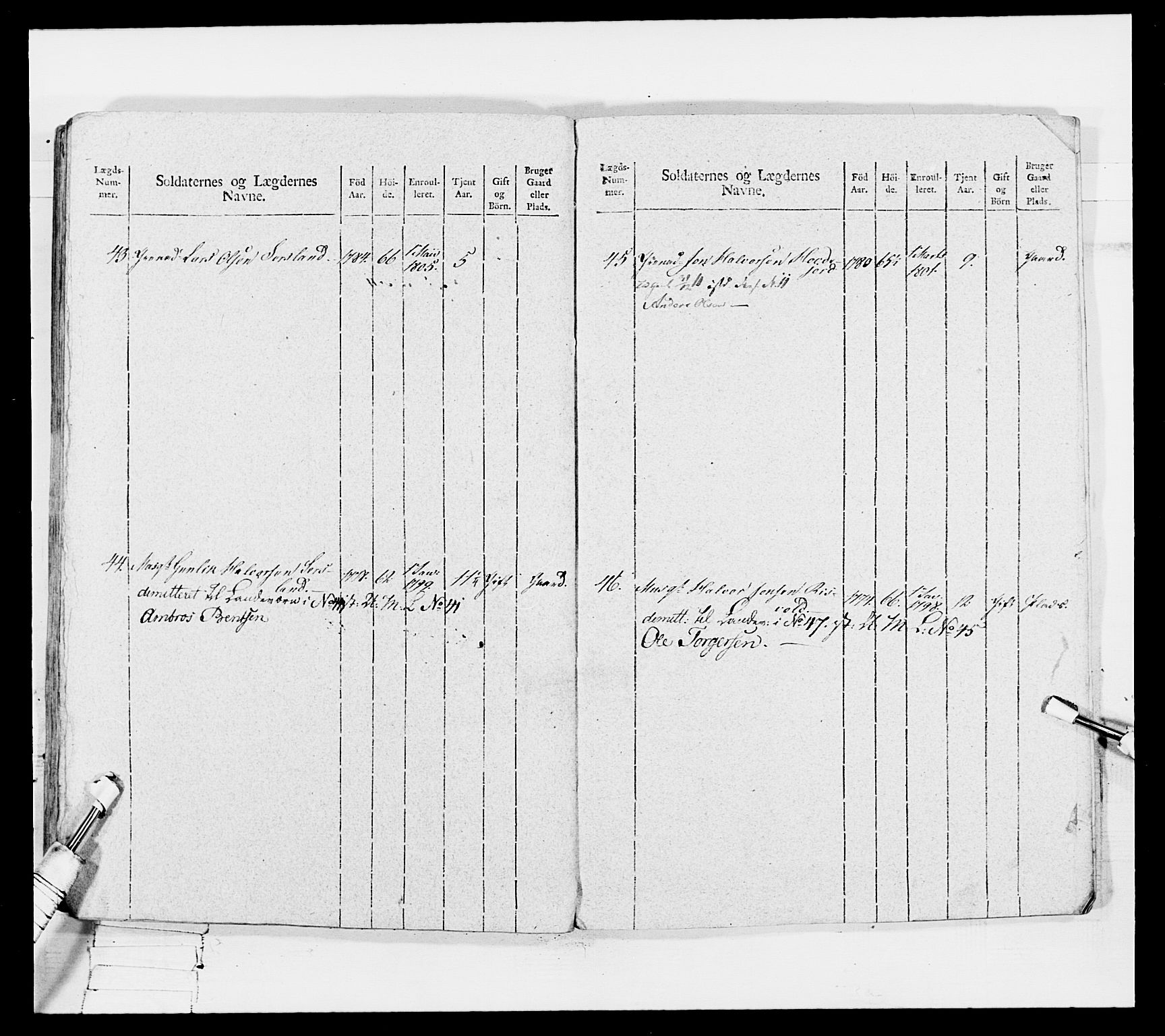 Generalitets- og kommissariatskollegiet, Det kongelige norske kommissariatskollegium, AV/RA-EA-5420/E/Eh/L0116: Telemarkske nasjonale infanteriregiment, 1810, p. 480