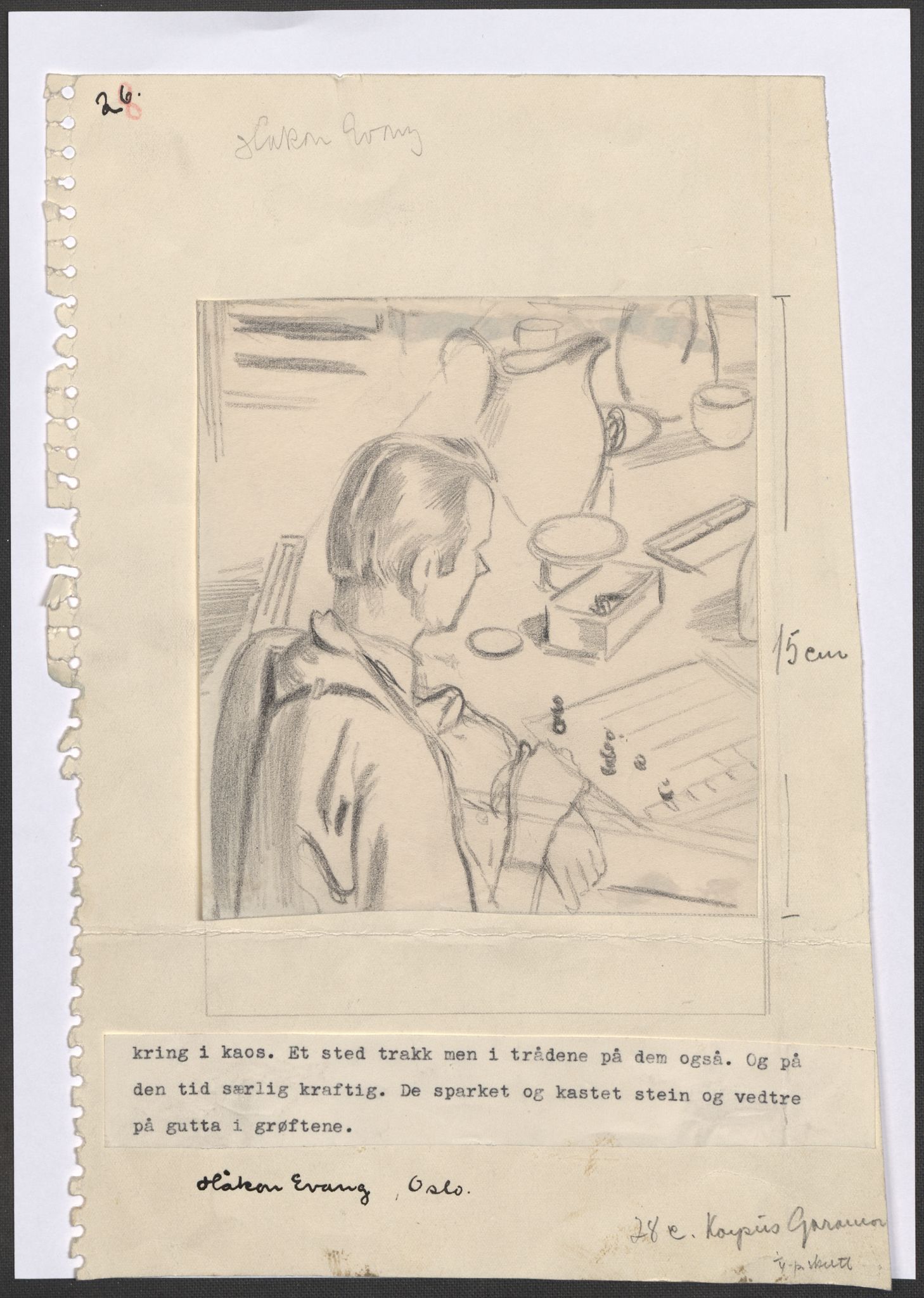 Grøgaard, Joachim, RA/PA-1773/F/L0002: Tegninger og tekster, 1942-1945, p. 33