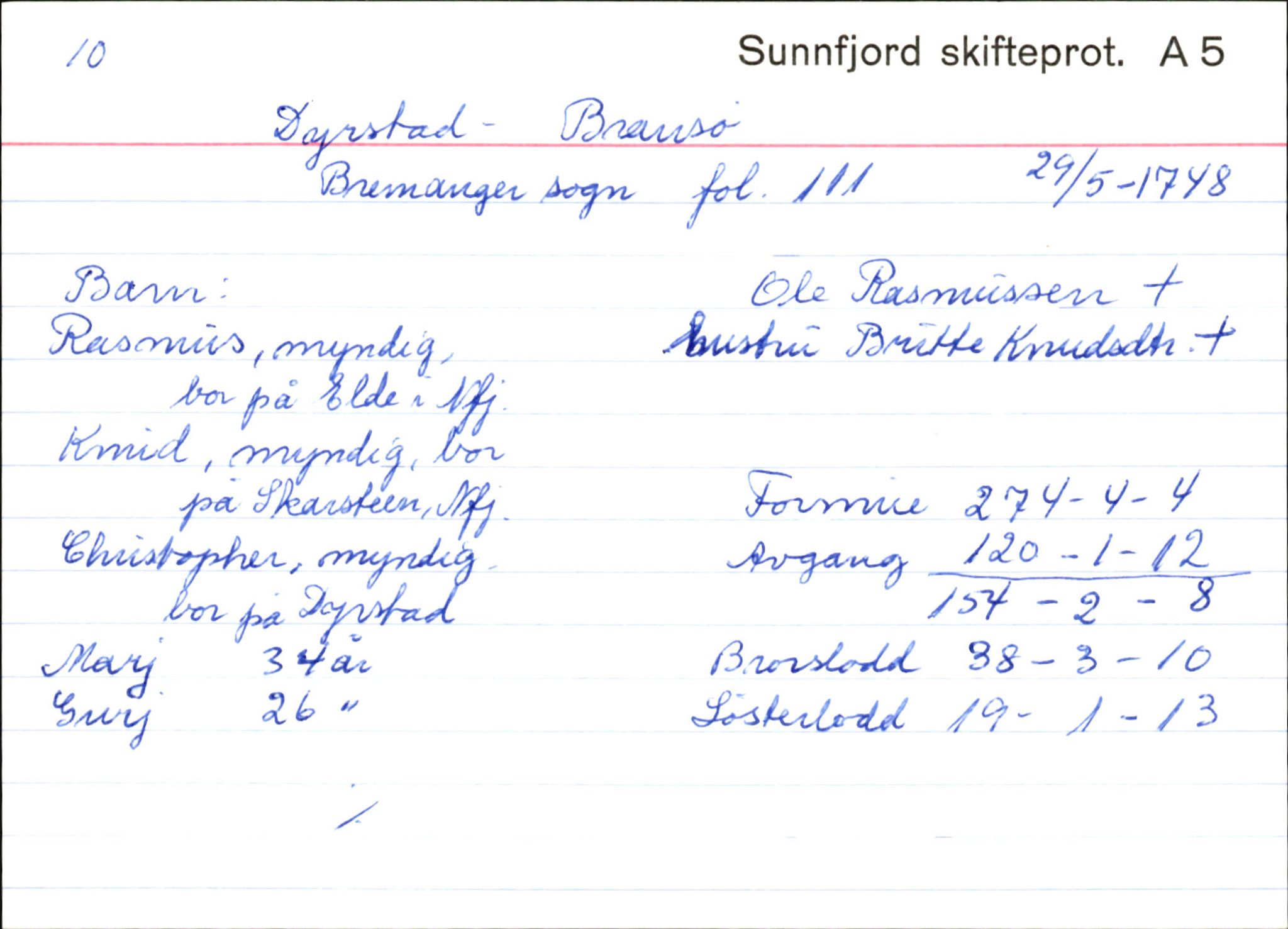 Skiftekort ved Statsarkivet i Bergen, SAB/SKIFTEKORT/003/L0003: Skifteprotokoll nr. 4-5, 1737-1751, p. 537