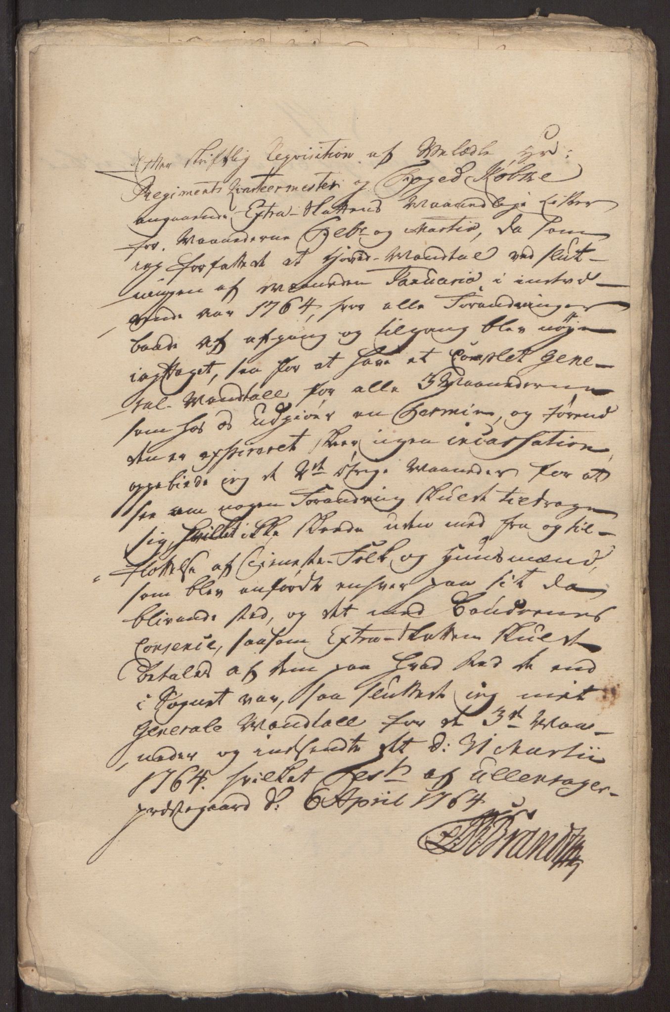 Rentekammeret inntil 1814, Reviderte regnskaper, Fogderegnskap, AV/RA-EA-4092/R12/L0803: Ekstraskatten Øvre Romerike, 1763-1764, p. 374