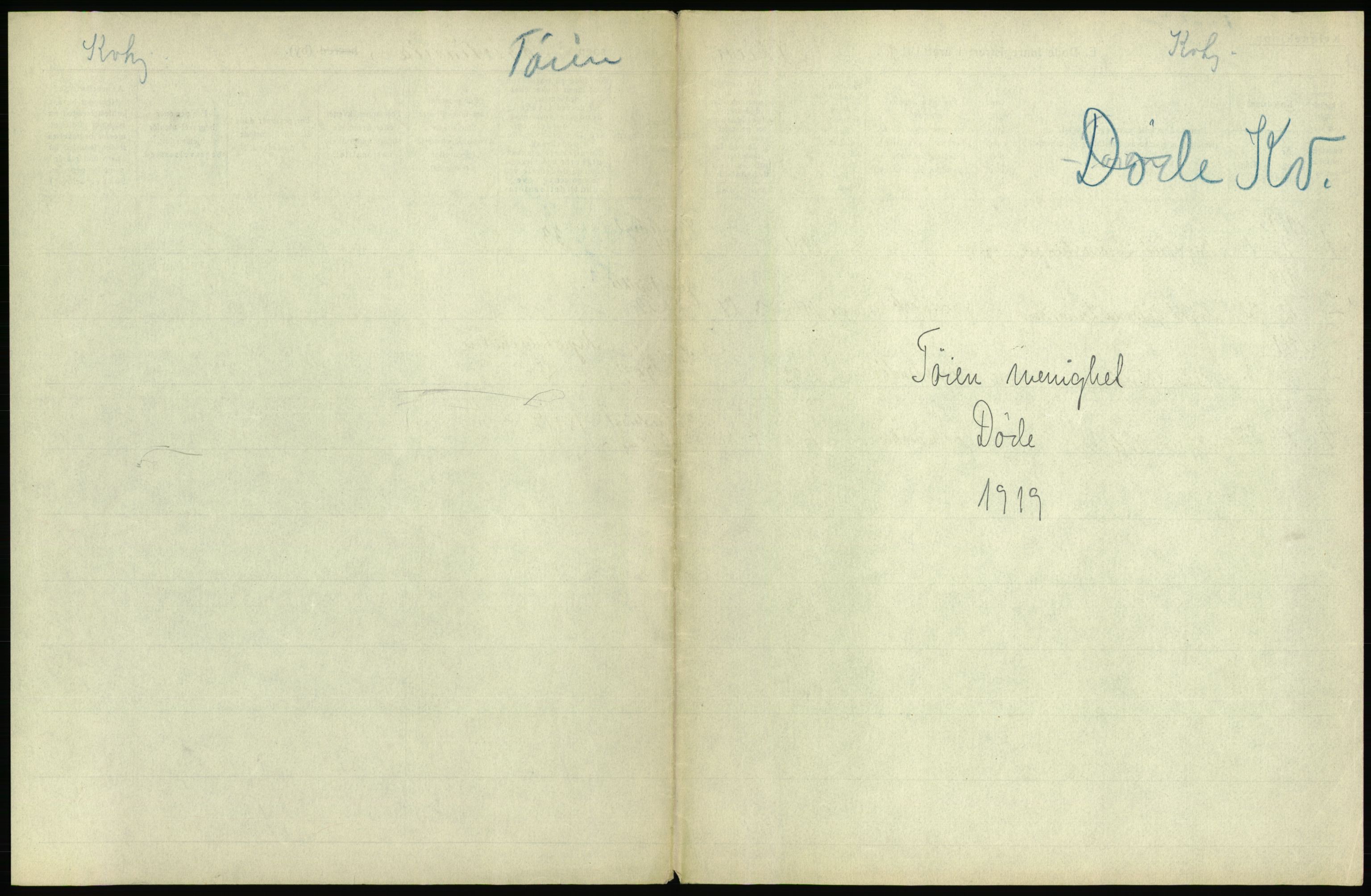 Statistisk sentralbyrå, Sosiodemografiske emner, Befolkning, AV/RA-S-2228/D/Df/Dfb/Dfbi/L0010: Kristiania: Døde, 1919, p. 429