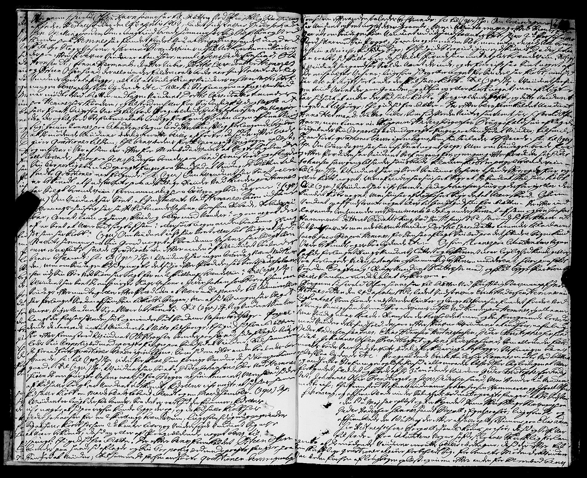 Helgeland sorenskriveri, AV/SAT-A-0004/1/1A/L0020: Tingbok 17B, 1762-1763, p. 249b-250a