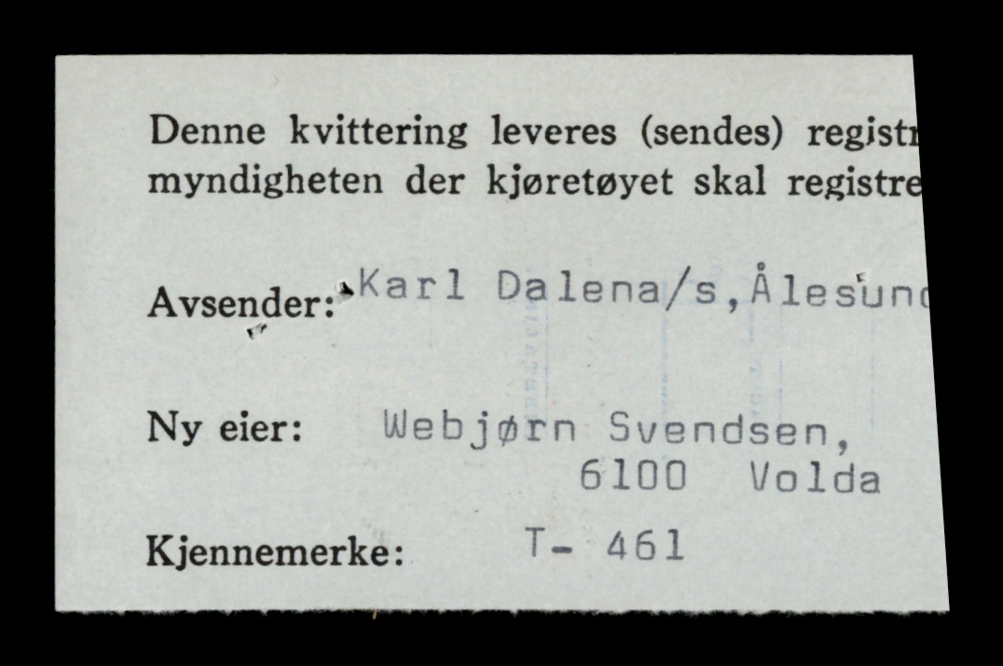 Møre og Romsdal vegkontor - Ålesund trafikkstasjon, SAT/A-4099/F/Fe/L0005: Registreringskort for kjøretøy T 443 - T 546, 1927-1998, p. 1980