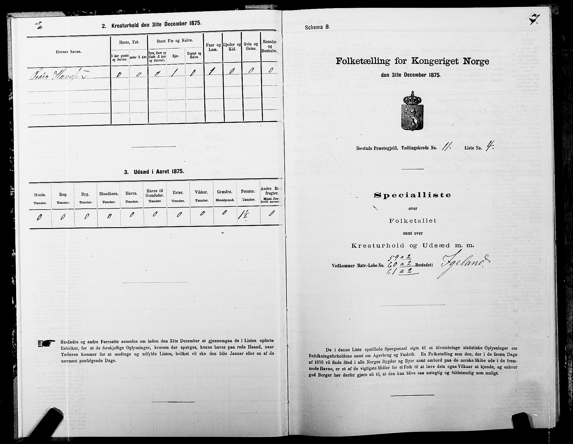 SATØ, 1875 census for 1917P Ibestad, 1875, p. 8007