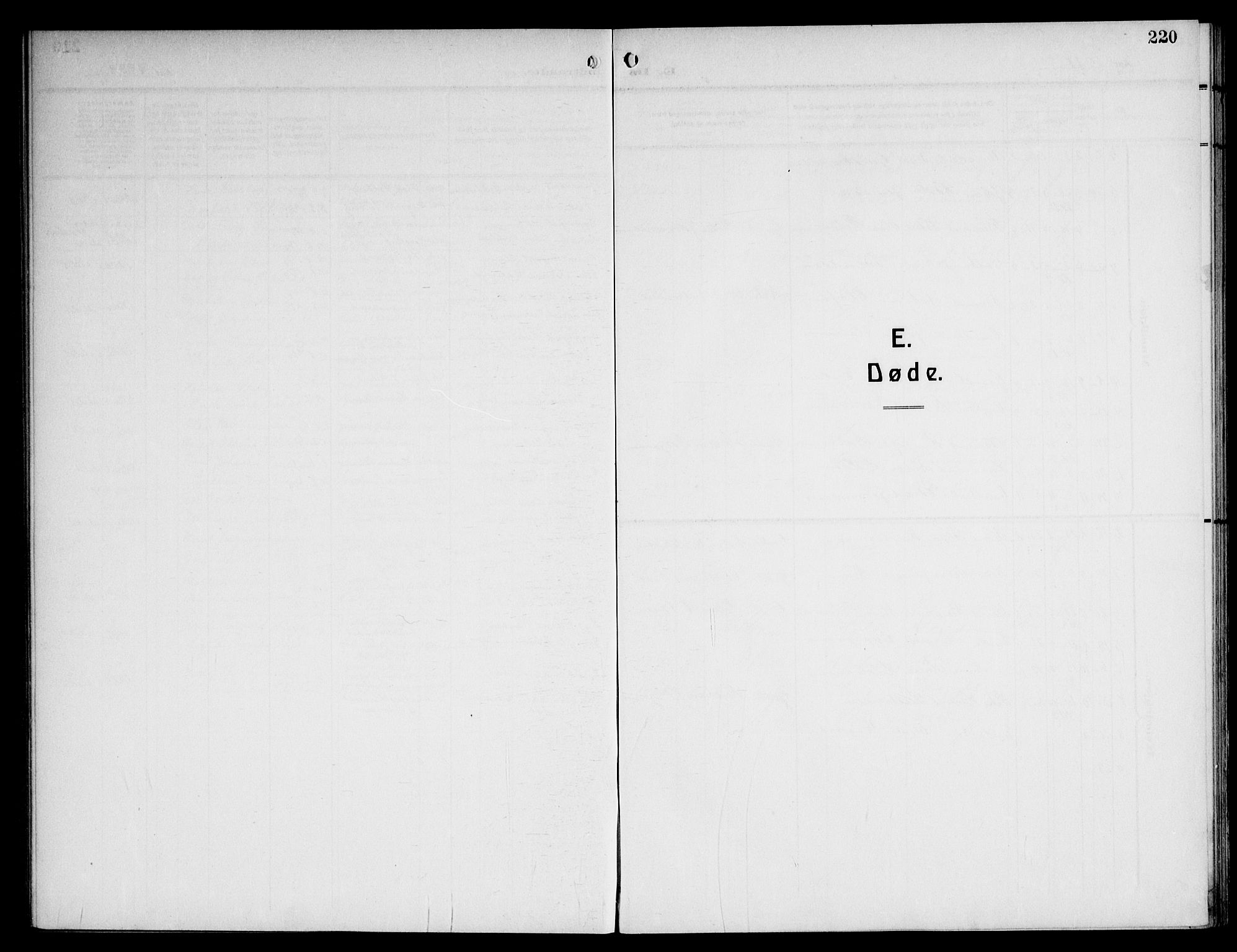 Enebakk prestekontor Kirkebøker, SAO/A-10171c/G/Ga/L0007: Parish register (copy) no. I 7, 1911-1949, p. 220