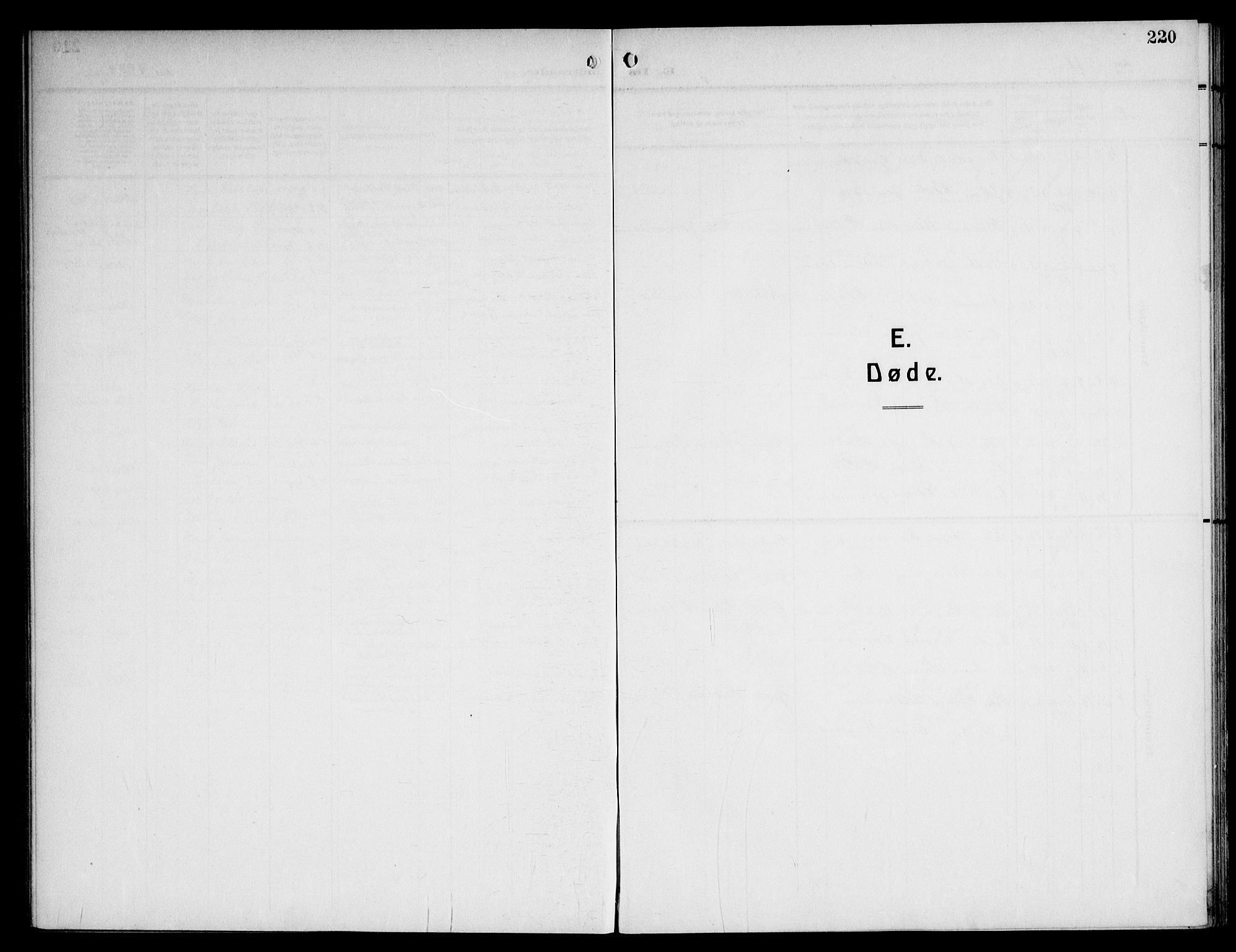Enebakk prestekontor Kirkebøker, AV/SAO-A-10171c/G/Ga/L0007: Parish register (copy) no. I 7, 1911-1949, p. 220