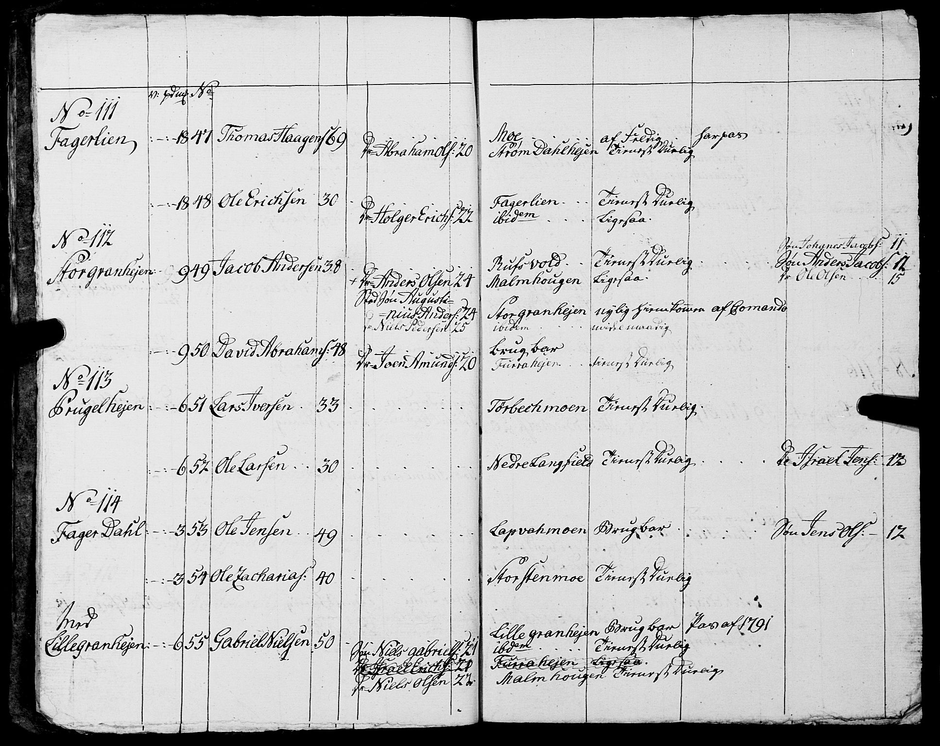 Fylkesmannen i Nordland, AV/SAT-A-0499/1.1/R/Ra/L0014: Innrulleringsmanntall for Mo (Nord-Rana), 1806-1835, p. 52