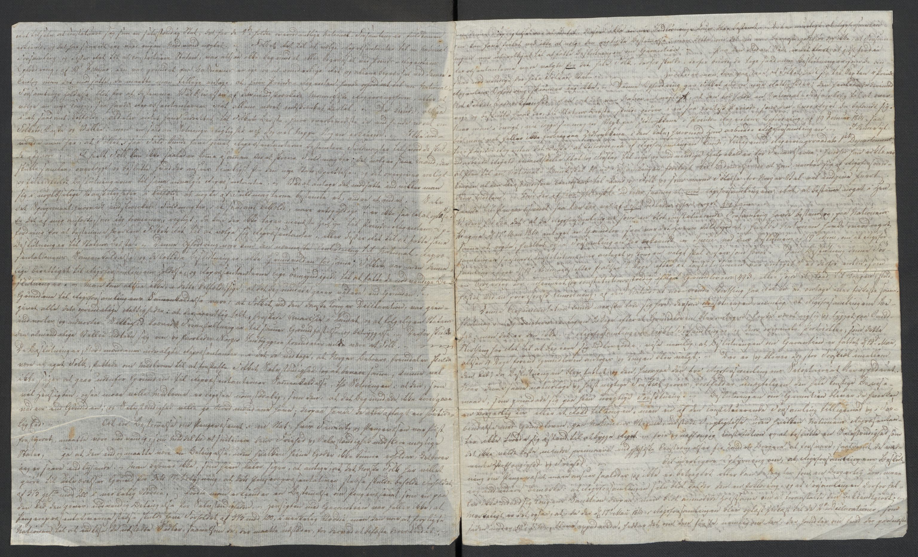Christie, Wilhelm Frimann Koren, AV/RA-PA-0014/F/L0005: Christies dokumenter fra Stortinget, 1815-1816, p. 326