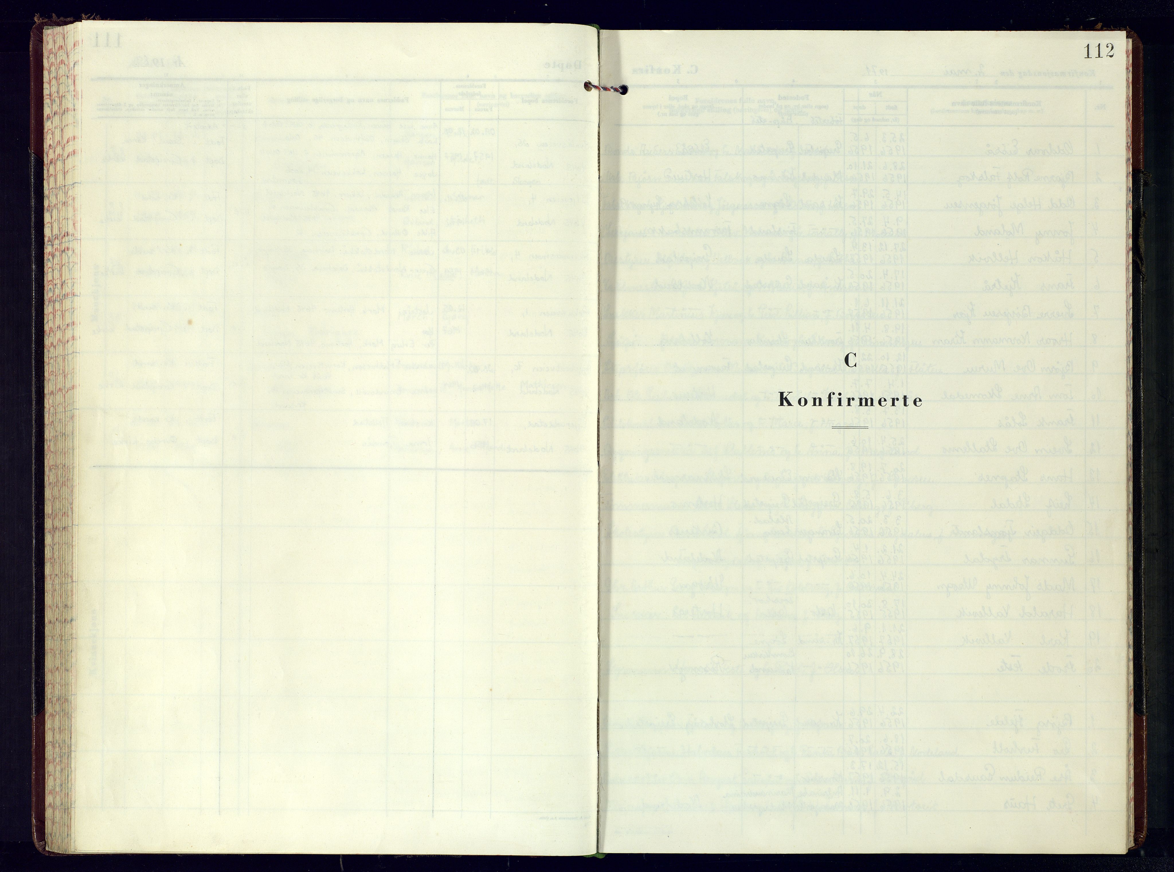 Søgne sokneprestkontor, AV/SAK-1111-0037/F/Fa/Faa/L0006: Parish register (official) no. A-6, 1971-1989, p. 112