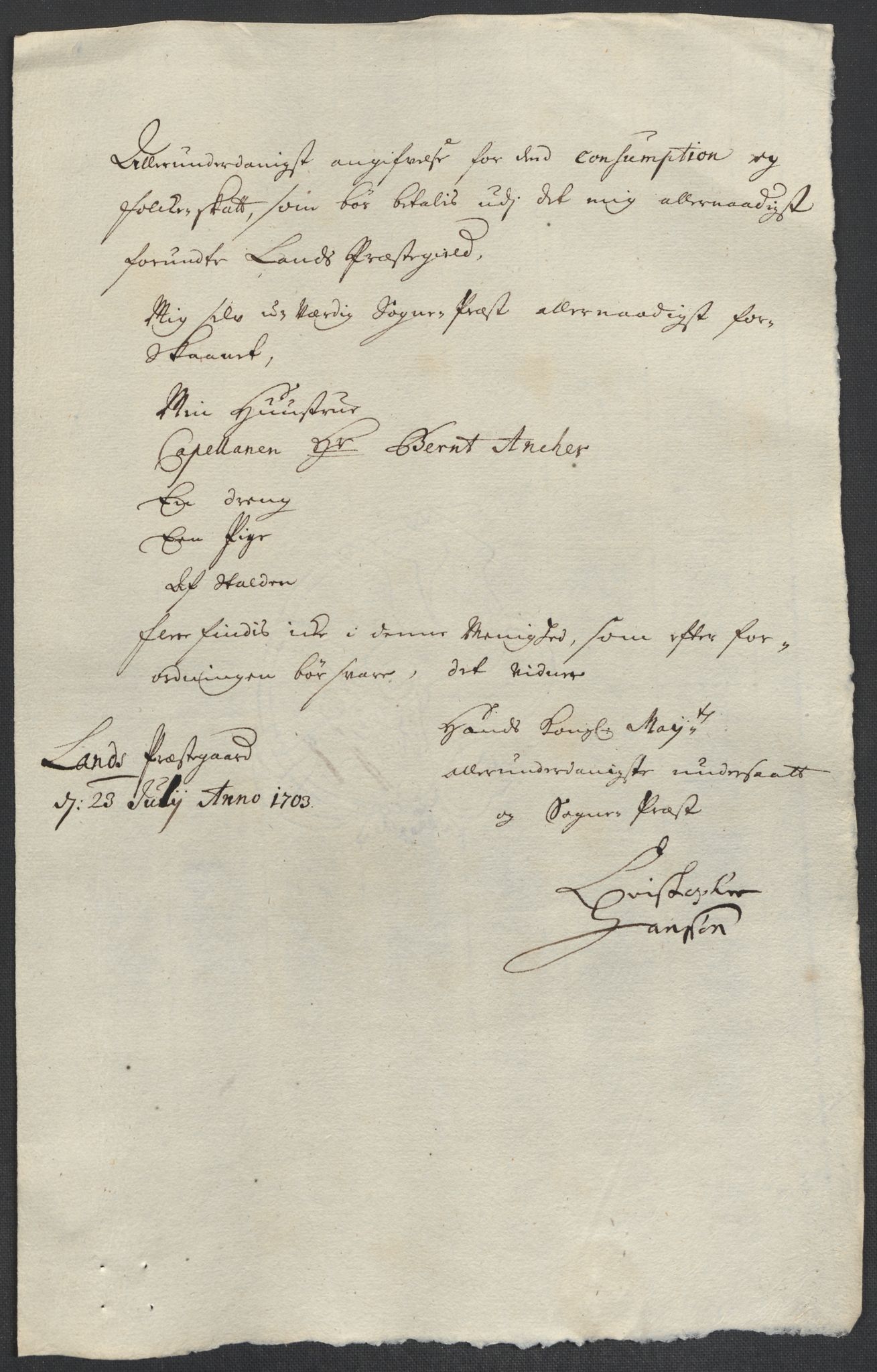 Rentekammeret inntil 1814, Reviderte regnskaper, Fogderegnskap, RA/EA-4092/R18/L1301: Fogderegnskap Hadeland, Toten og Valdres, 1703, p. 124