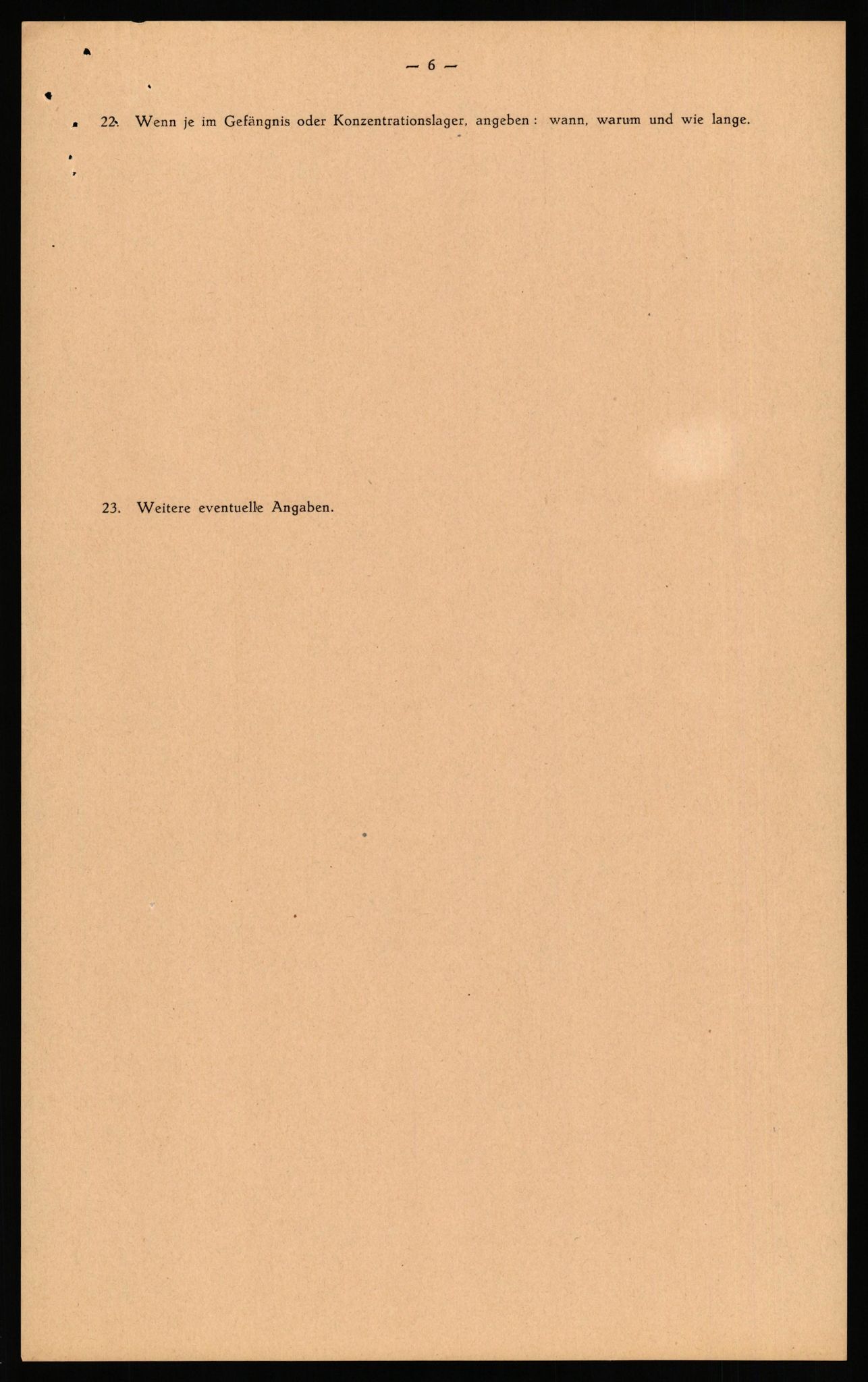 Forsvaret, Forsvarets overkommando II, AV/RA-RAFA-3915/D/Db/L0037: CI Questionaires. Tyske okkupasjonsstyrker i Norge. Tyskere., 1945-1946, p. 102