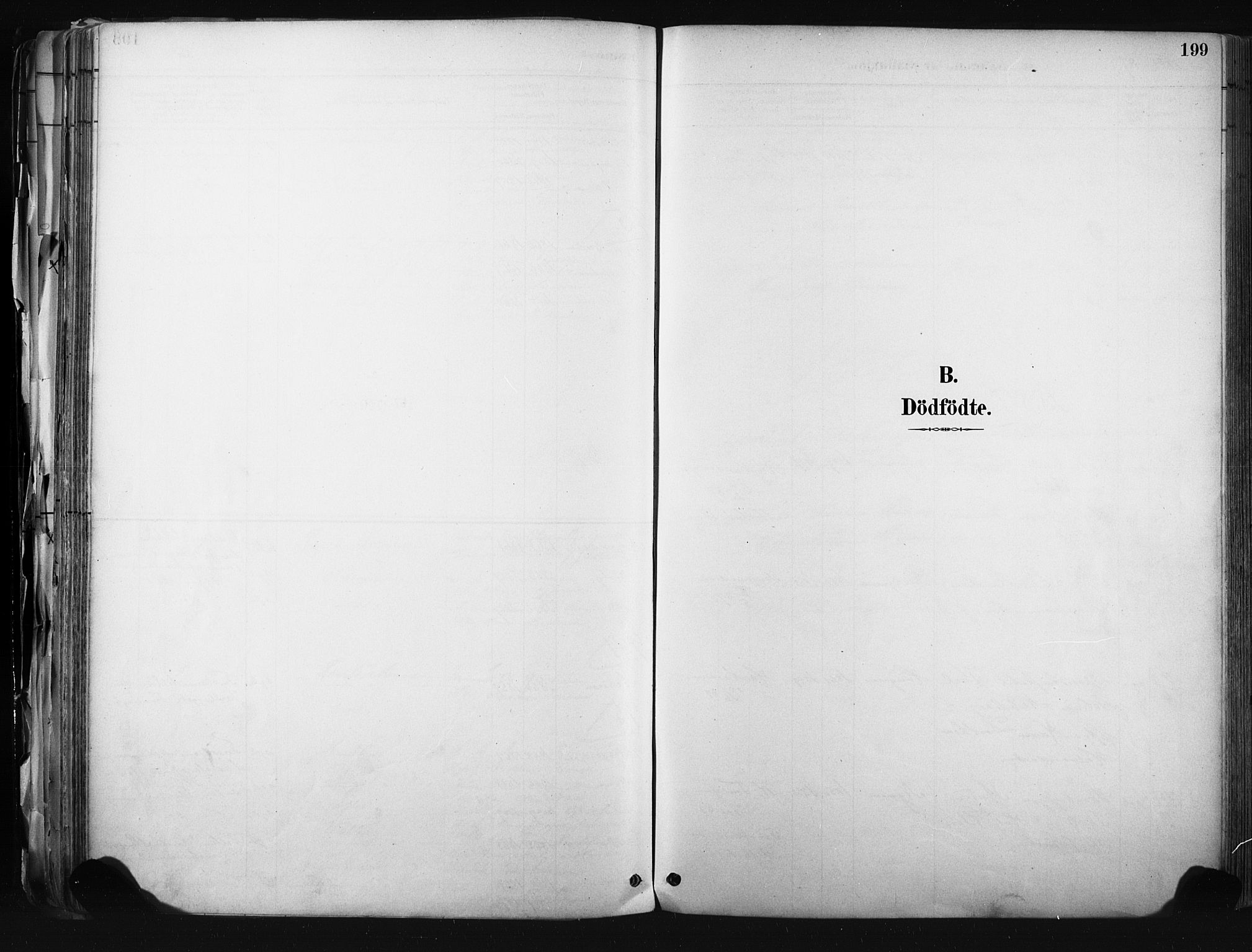 Kongsberg kirkebøker, SAKO/A-22/F/Fb/L0002: Parish register (official) no. II 2, 1886-1896, p. 199