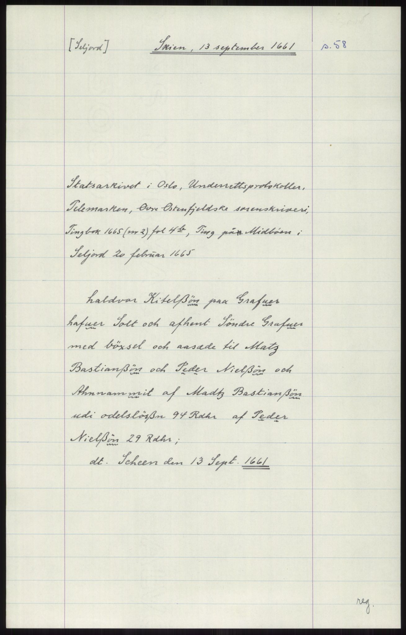 Samlinger til kildeutgivelse, Diplomavskriftsamlingen, RA/EA-4053/H/Ha, p. 3428