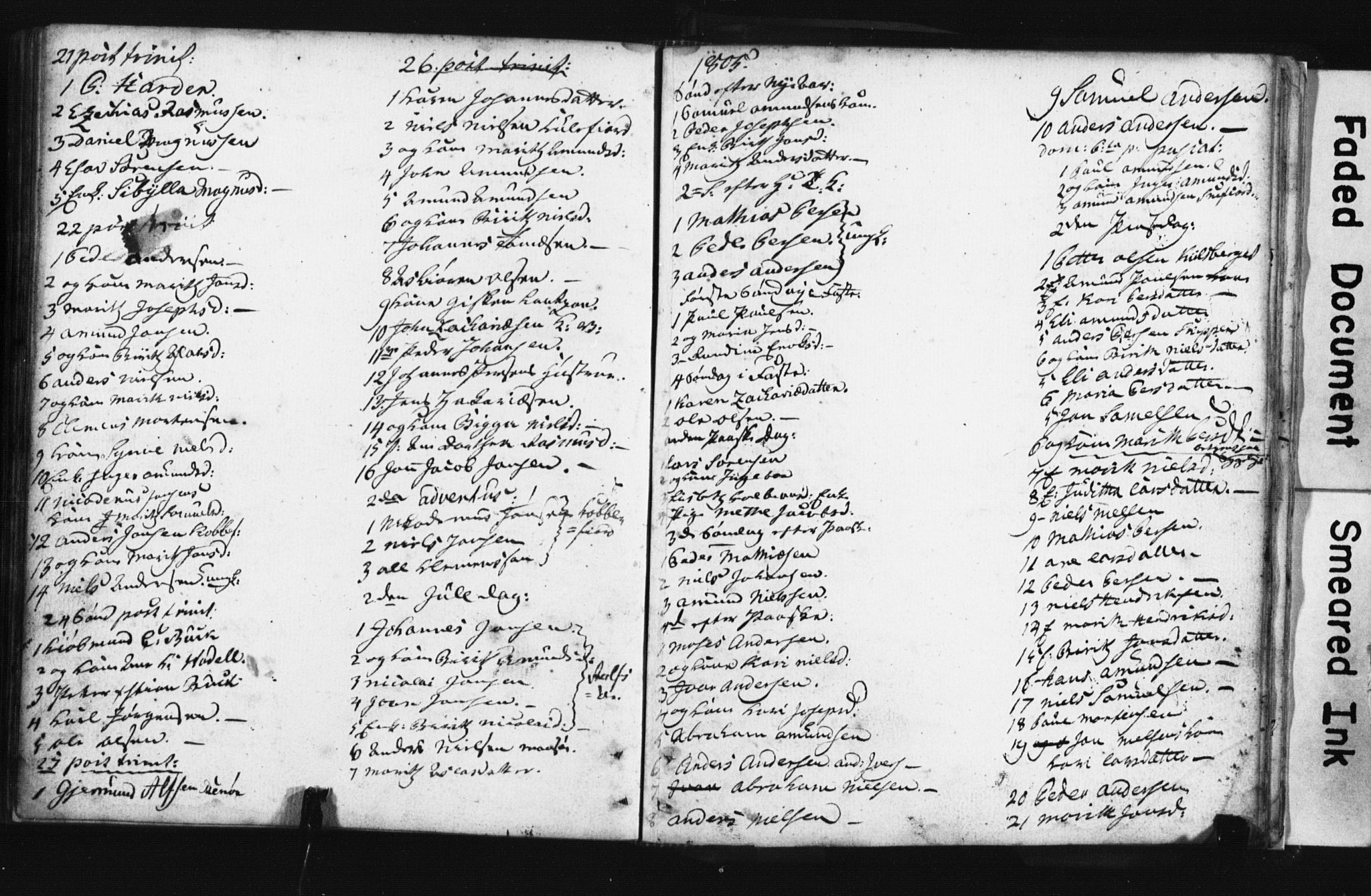 Måsøy sokneprestkontor, AV/SATØ-S-1348/B/L0026: Communicants register no. 26 (2), 1804-1805