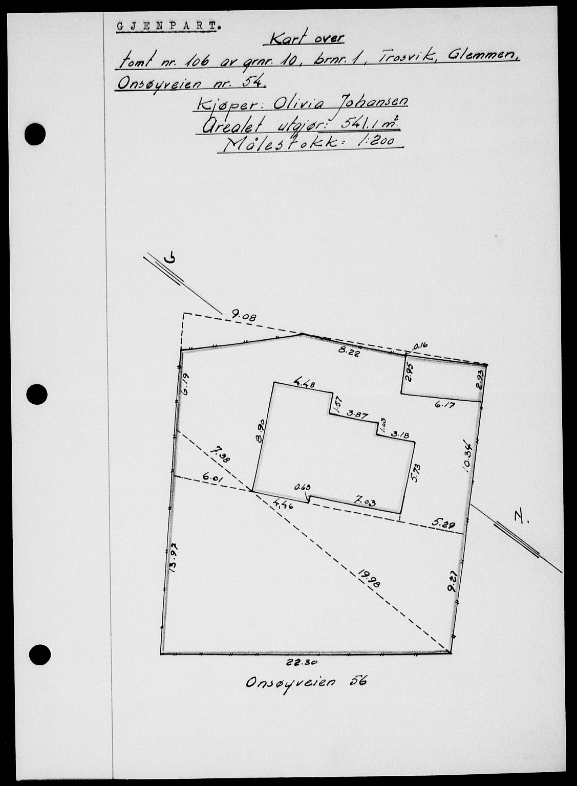 Onsøy sorenskriveri, SAO/A-10474/G/Ga/Gab/L0018: Mortgage book no. II A-18, 1946-1947, Diary no: : 169/1947
