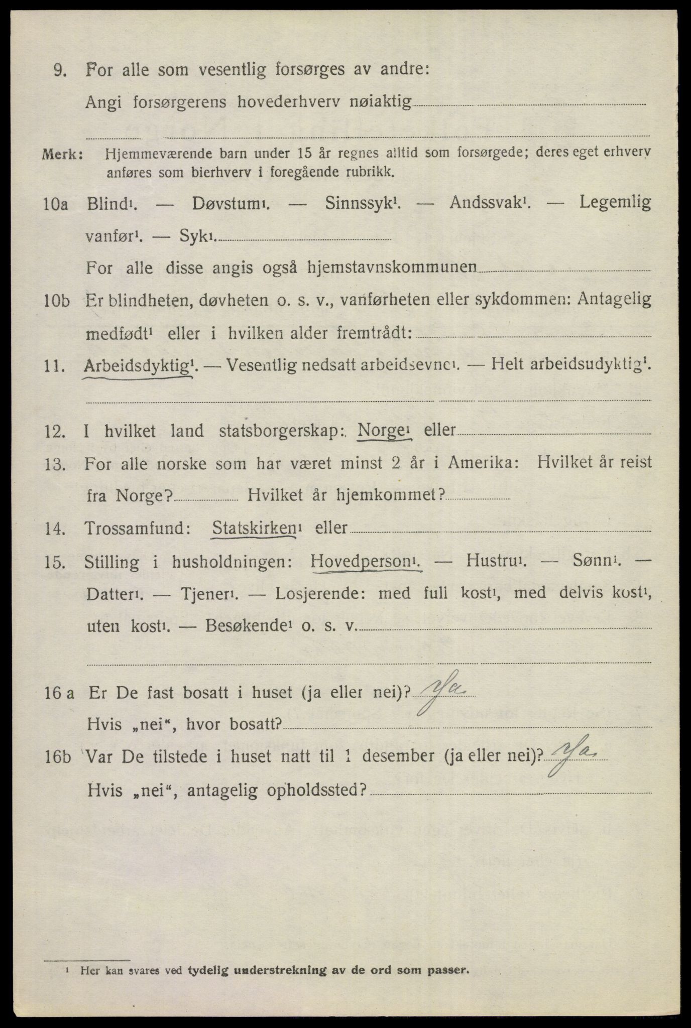 SAKO, 1920 census for Ål, 1920, p. 5119