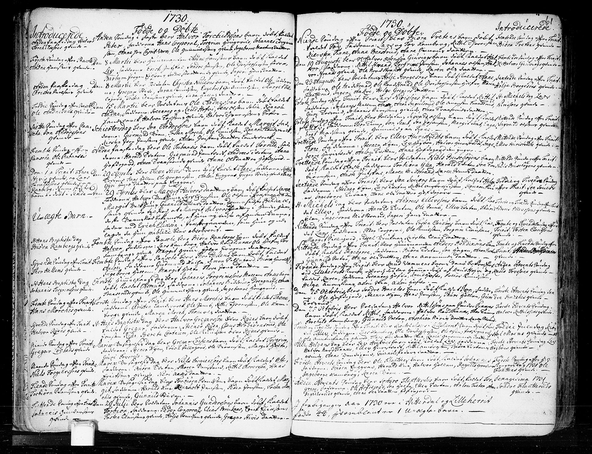 Heddal kirkebøker, SAKO/A-268/F/Fa/L0003: Parish register (official) no. I 3, 1723-1783, p. 61
