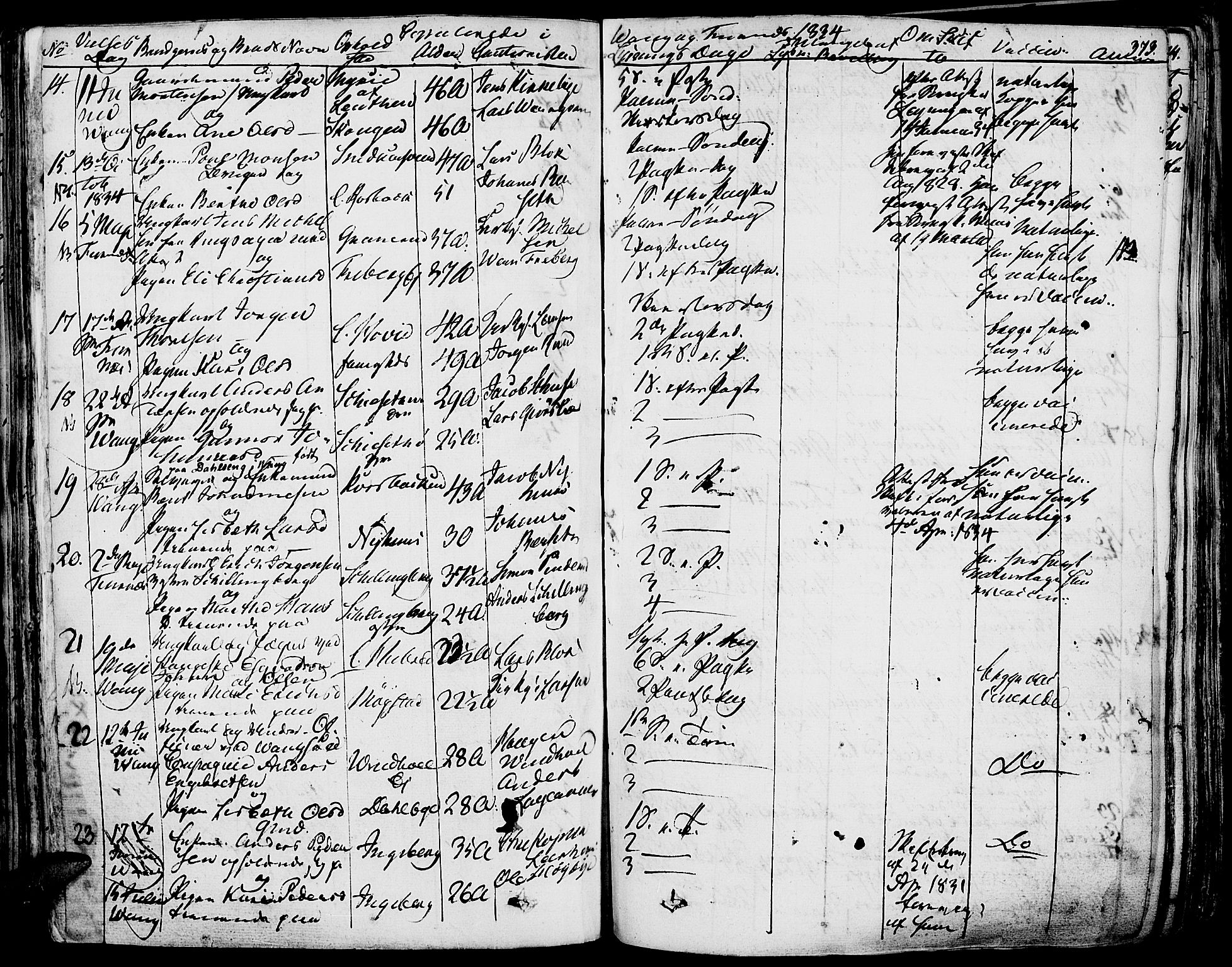 Vang prestekontor, Hedmark, AV/SAH-PREST-008/H/Ha/Haa/L0009: Parish register (official) no. 9, 1826-1841, p. 373