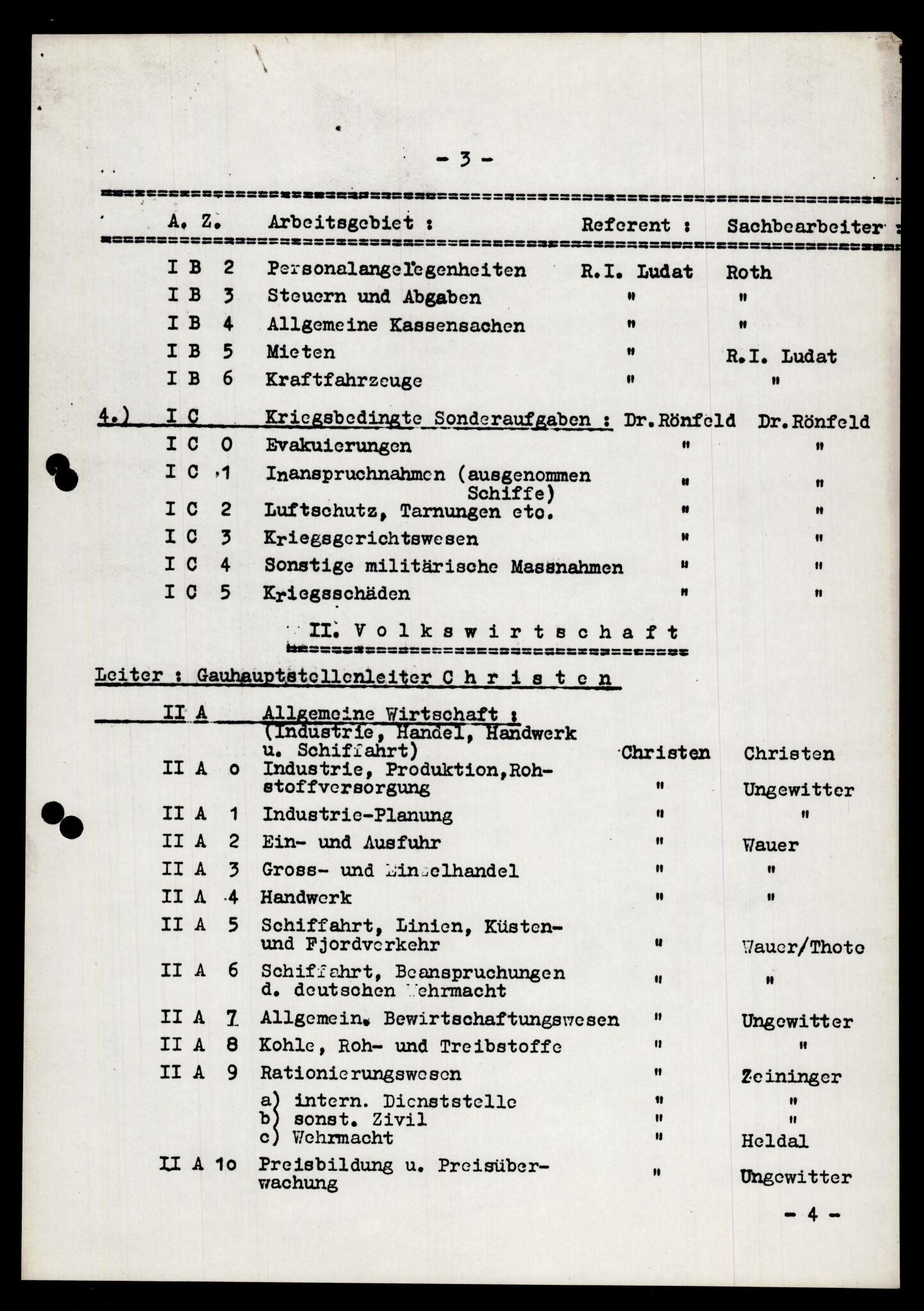 Forsvarets Overkommando. 2 kontor. Arkiv 11.4. Spredte tyske arkivsaker, AV/RA-RAFA-7031/D/Dar/Darb/L0005: Reichskommissariat., 1940-1945, p. 1182