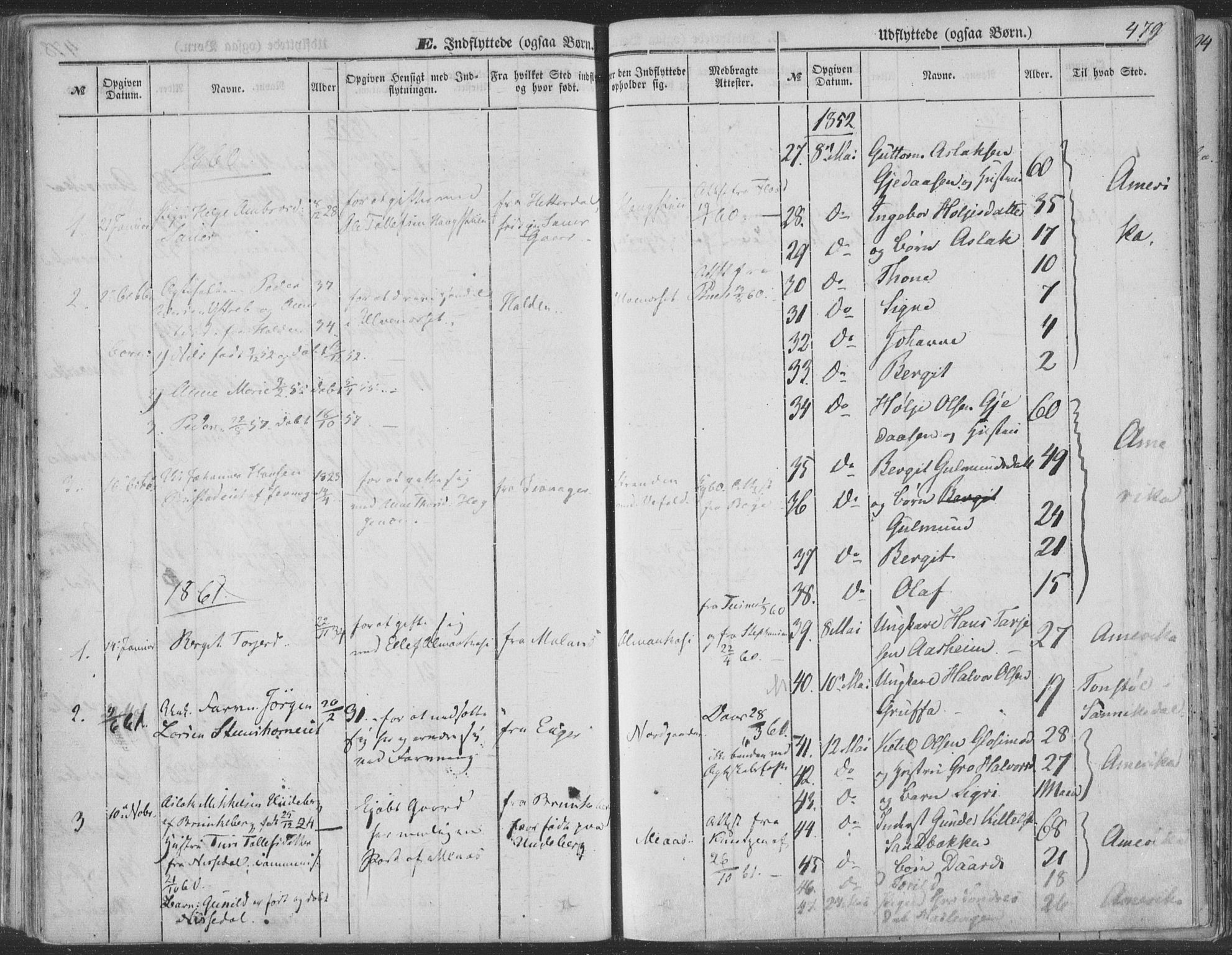 Seljord kirkebøker, AV/SAKO-A-20/F/Fa/L012b: Parish register (official) no. I 12B, 1850-1865, p. 479