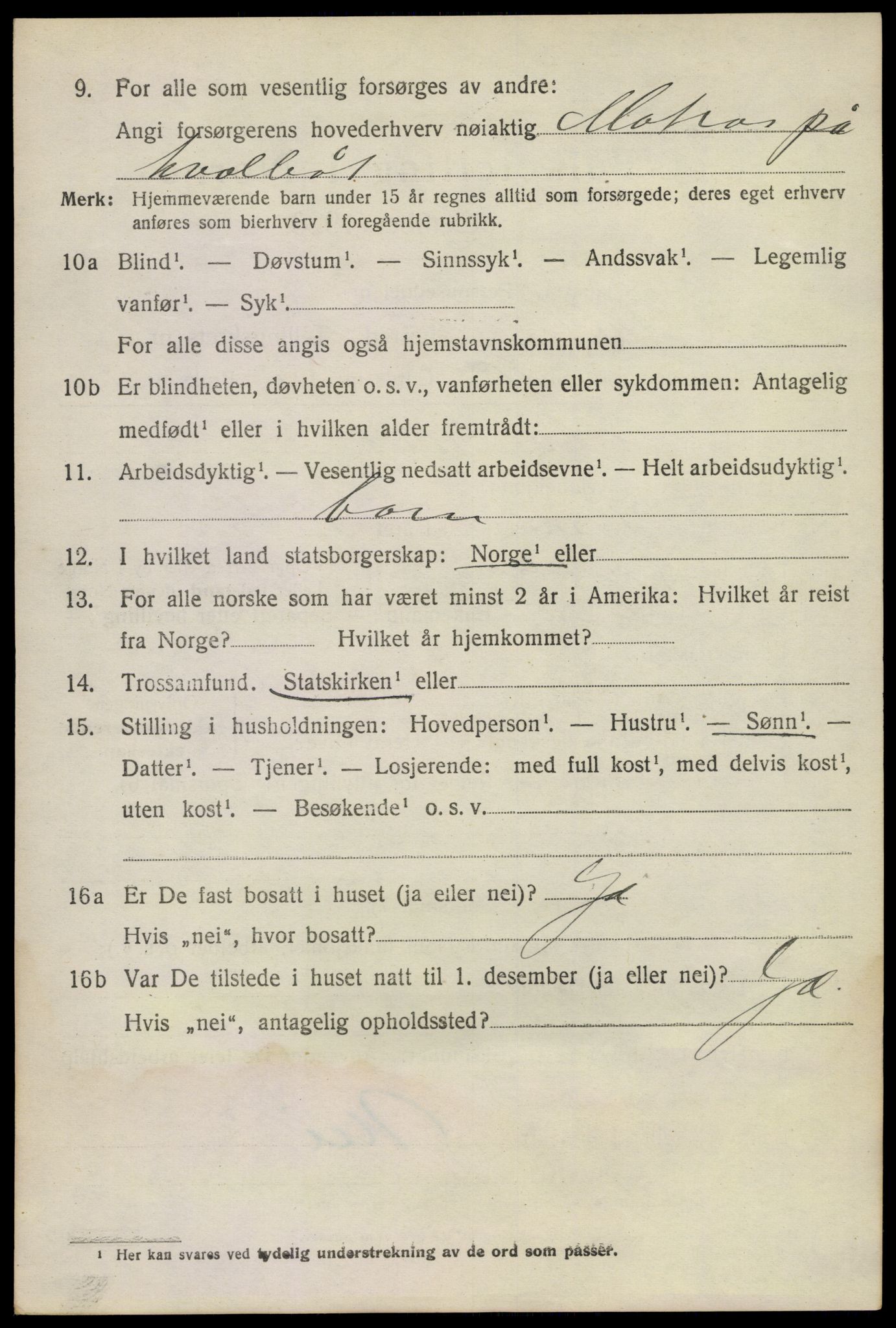 SAKO, 1920 census for Nøtterøy, 1920, p. 13498