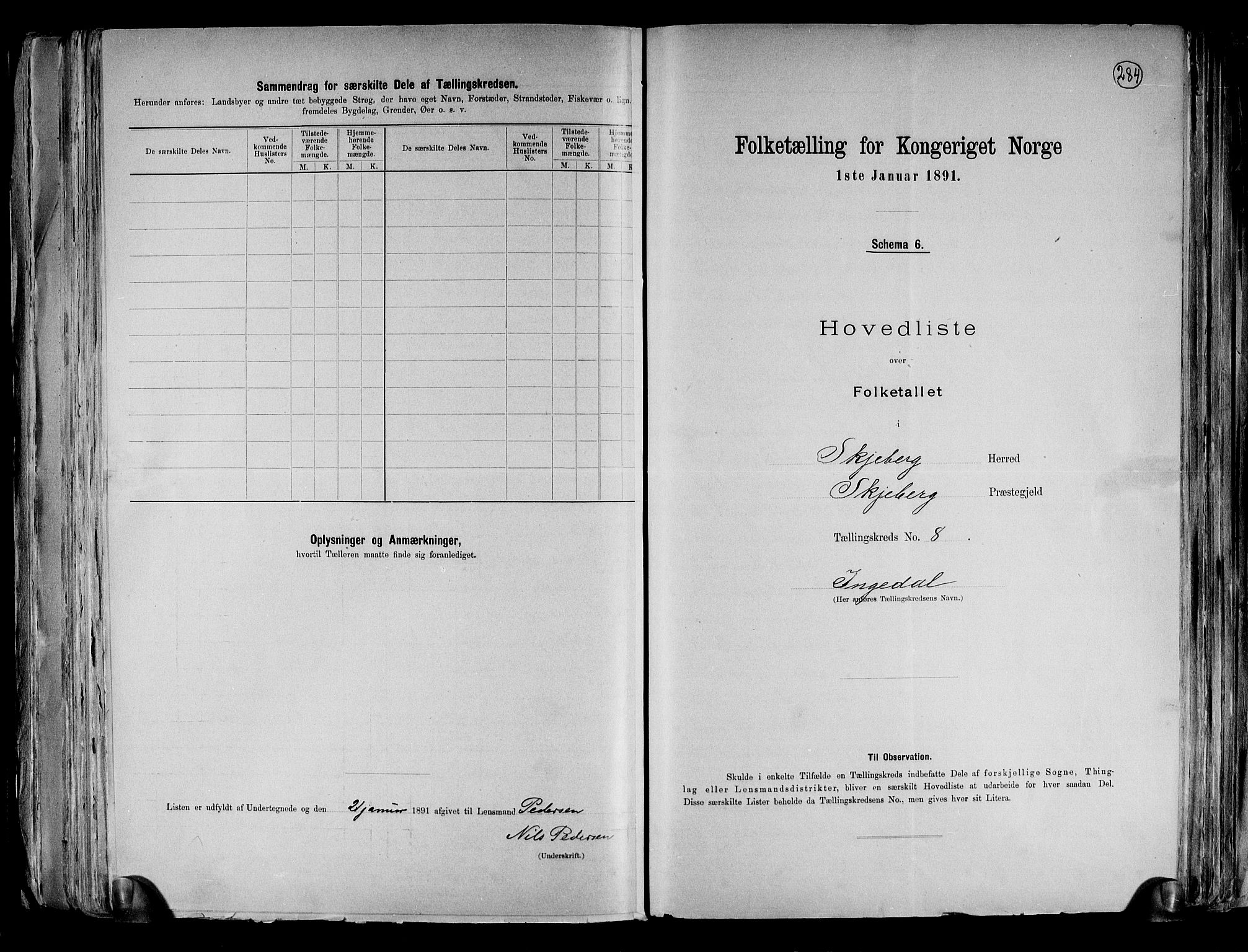 RA, 1891 census for 0115 Skjeberg, 1891, p. 21