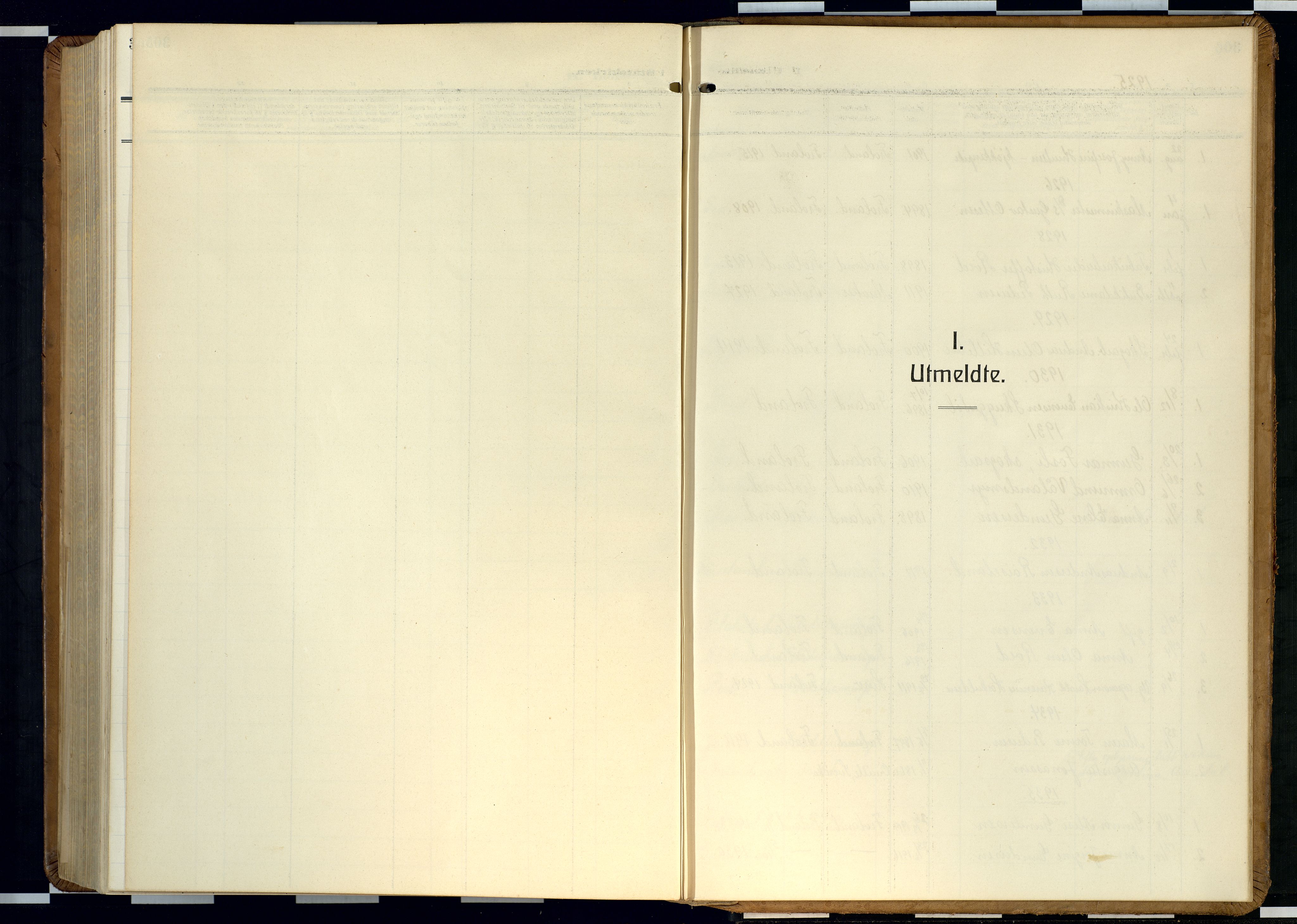 Froland sokneprestkontor, SAK/1111-0013/F/Fb/L0011: Parish register (copy) no. B 11, 1921-1947