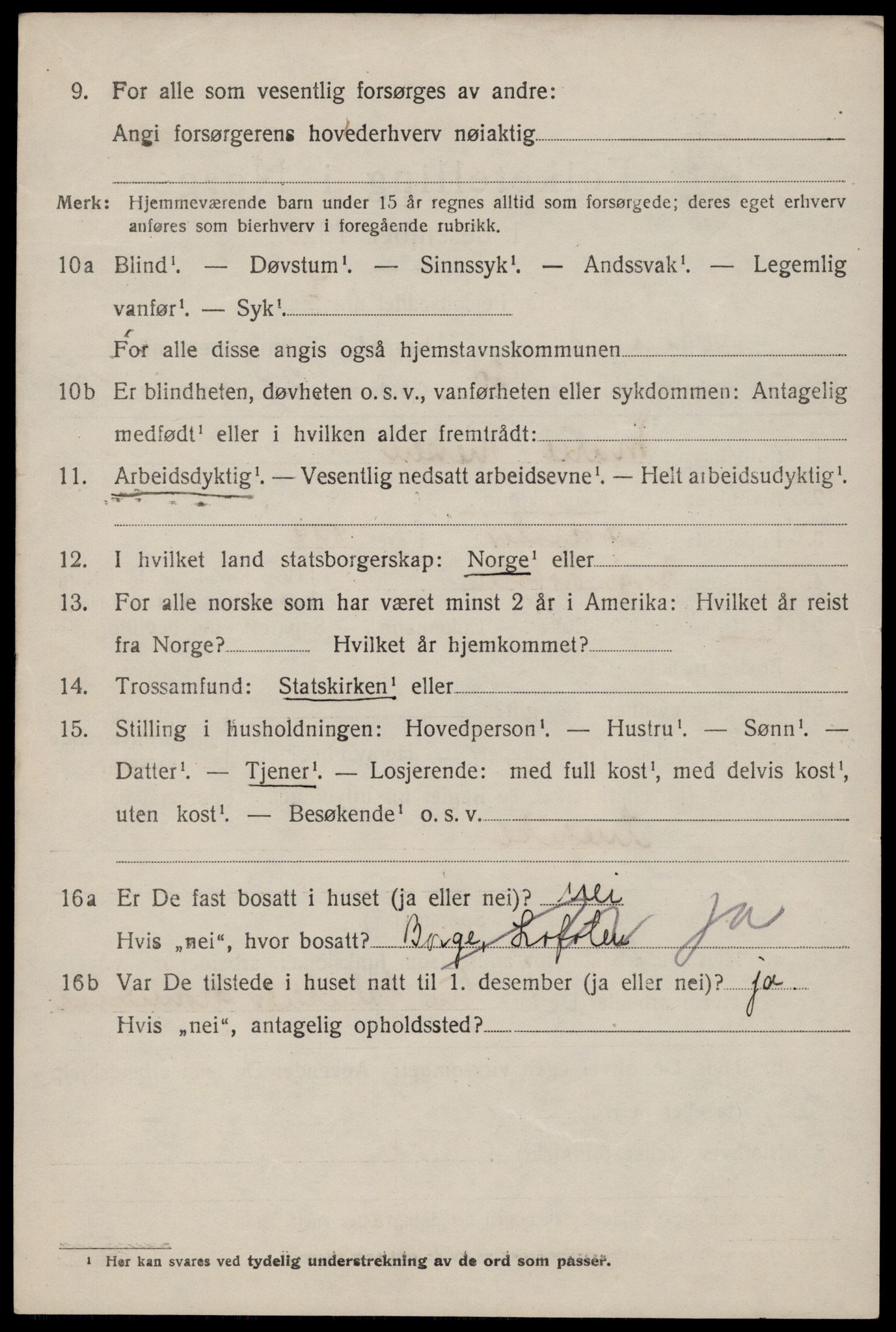 SAST, 1920 census for Hetland, 1920, p. 17714