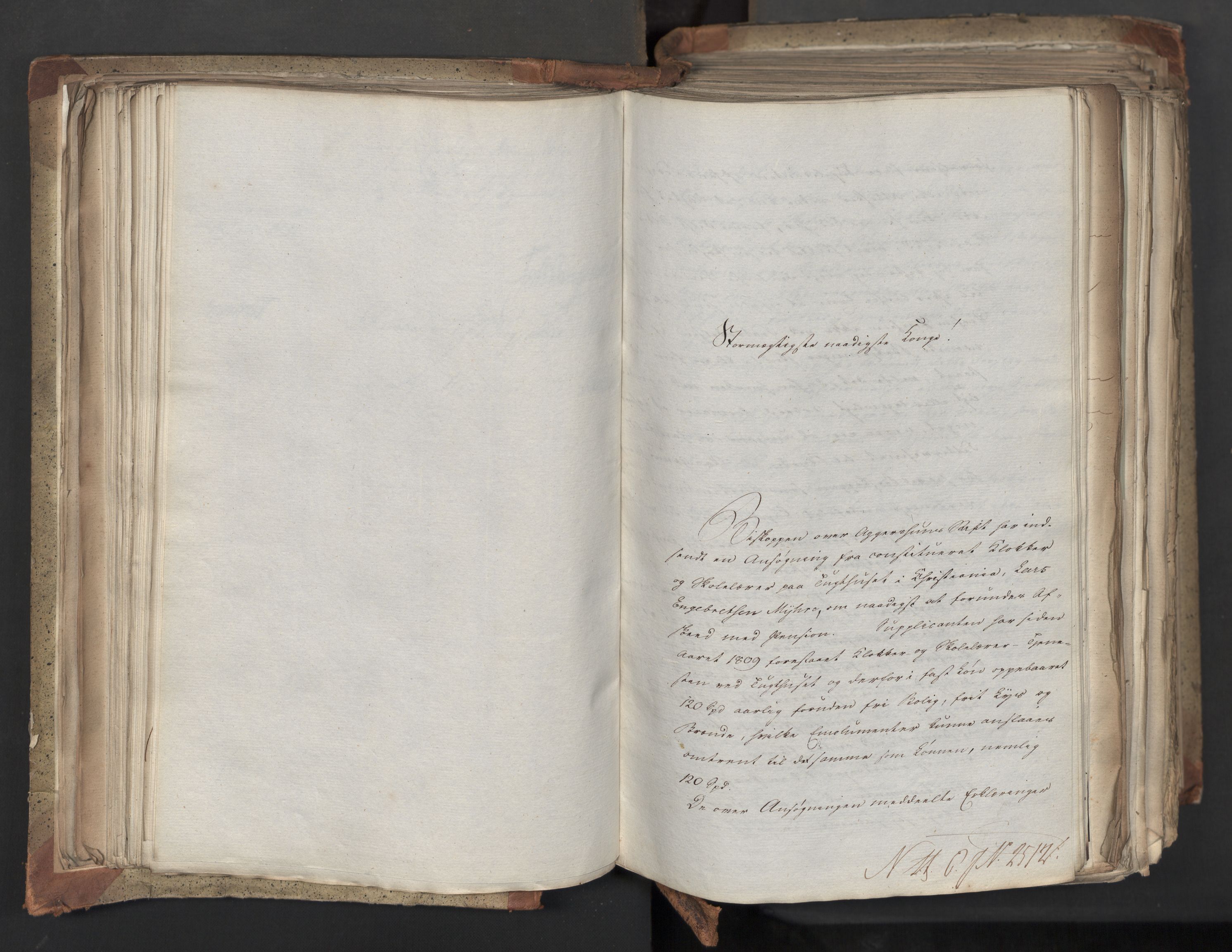 Statsrådsavdelingen i Stockholm, AV/RA-S-1003/D/Da/L0042: Regjeringsinnstillinger nr. 2467-2705, 1825, p. 135