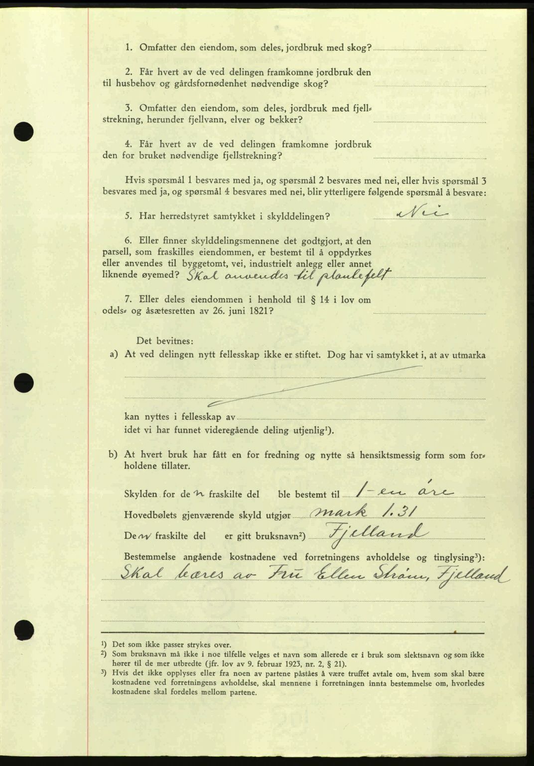 Hitra sorenskriveri, AV/SAT-A-0018/2/2C/2Ca: Mortgage book no. A2, 1943-1945, Diary no: : 625/1944