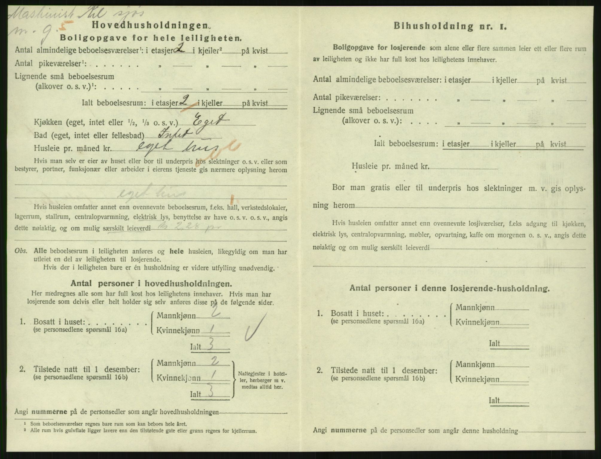 SAT, 1920 census for Molde, 1920, p. 1554