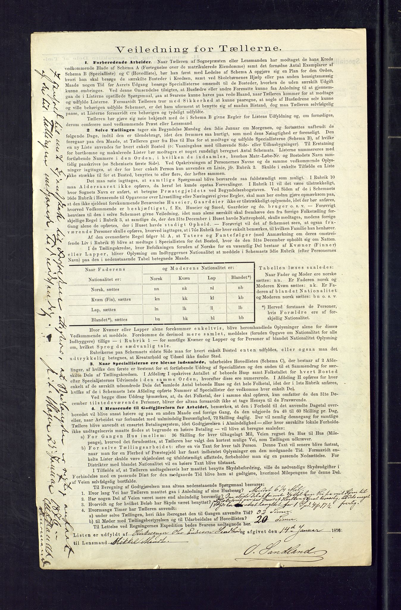 SAKO, 1875 census for 0833P Lårdal, 1875, p. 4