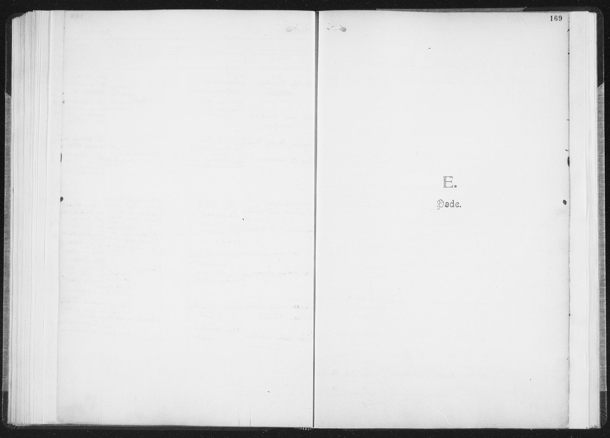 Ministerialprotokoller, klokkerbøker og fødselsregistre - Nordland, SAT/A-1459/850/L0711: Curate's parish register no. 850B01, 1902-1915, p. 169