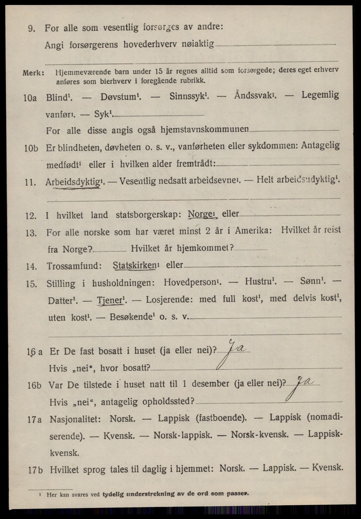 SAT, 1920 census for Fillan, 1920, p. 3393