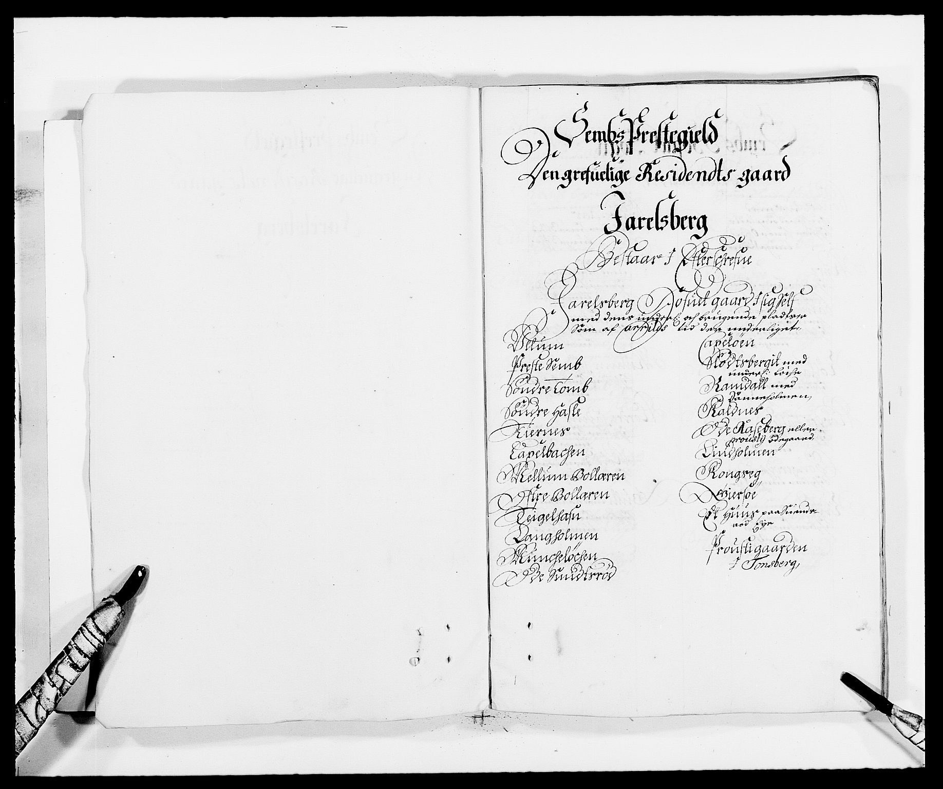 Rentekammeret inntil 1814, Reviderte regnskaper, Fogderegnskap, RA/EA-4092/R32/L1850: Fogderegnskap Jarlsberg grevskap, 1681, p. 135