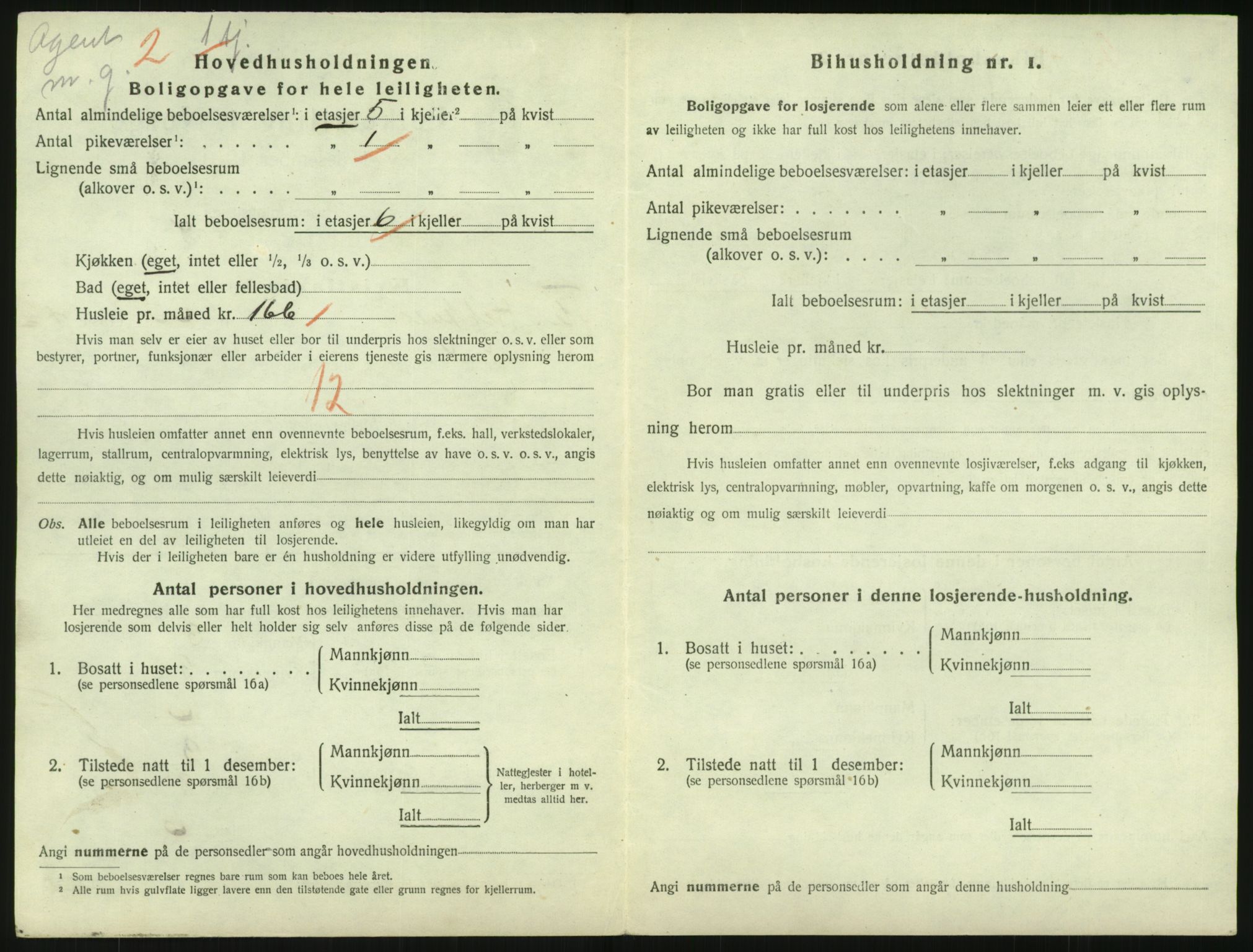 SAO, 1920 census for Kristiania, 1920, p. 111436