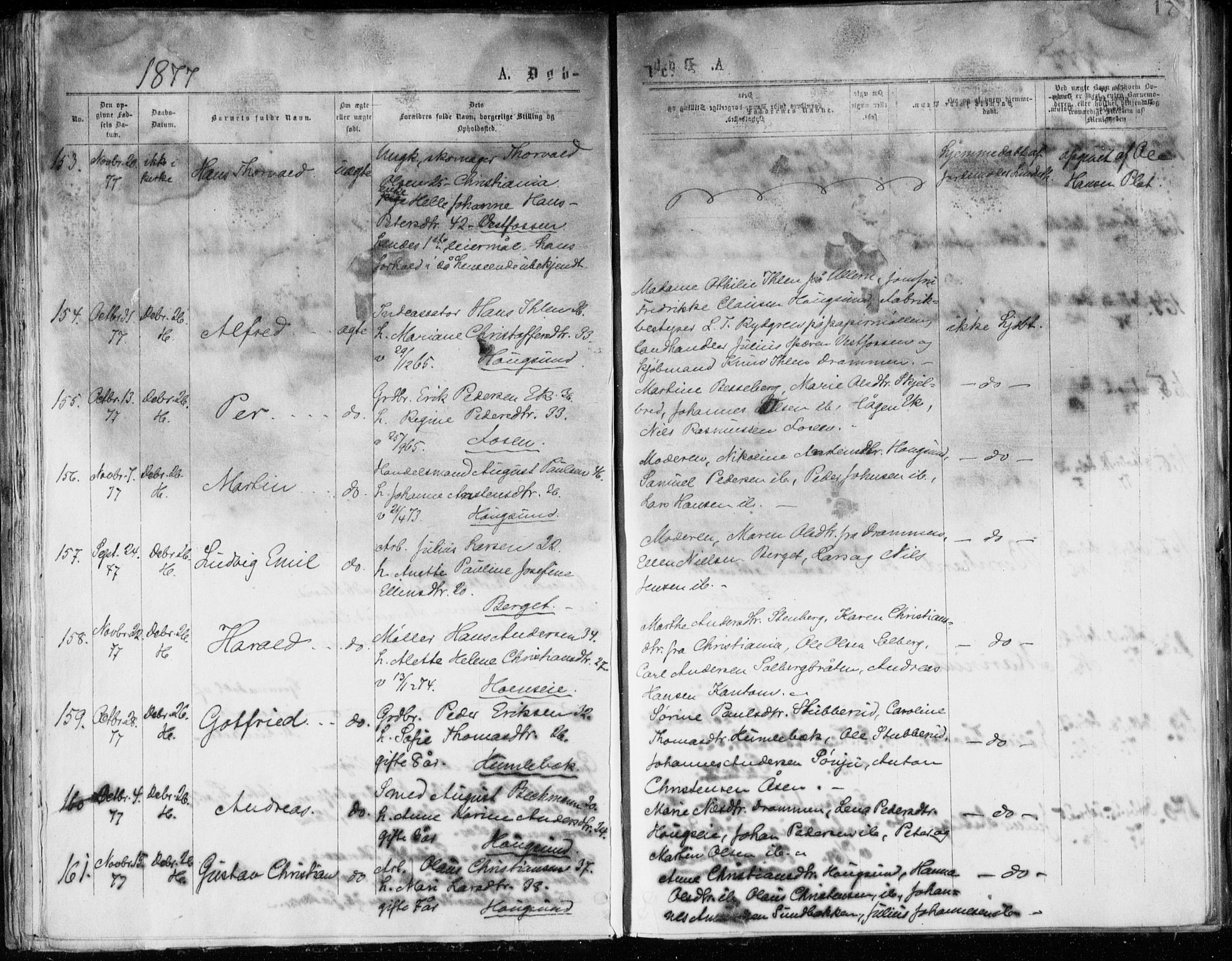 Eiker kirkebøker, AV/SAKO-A-4/G/Ga/L0004: Parish register (copy) no. I 4, 1877-1877, p. 17