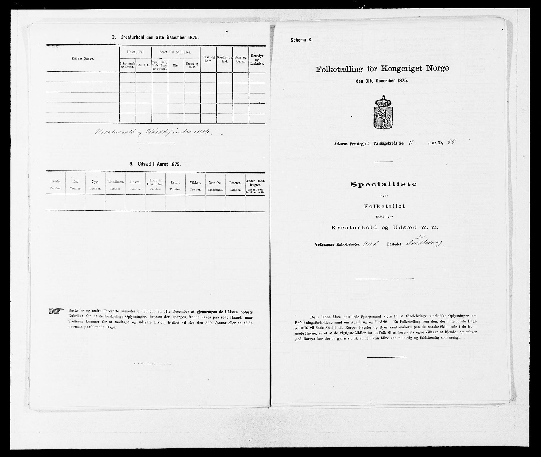 SAB, 1875 census for 1247P Askøy, 1875, p. 451